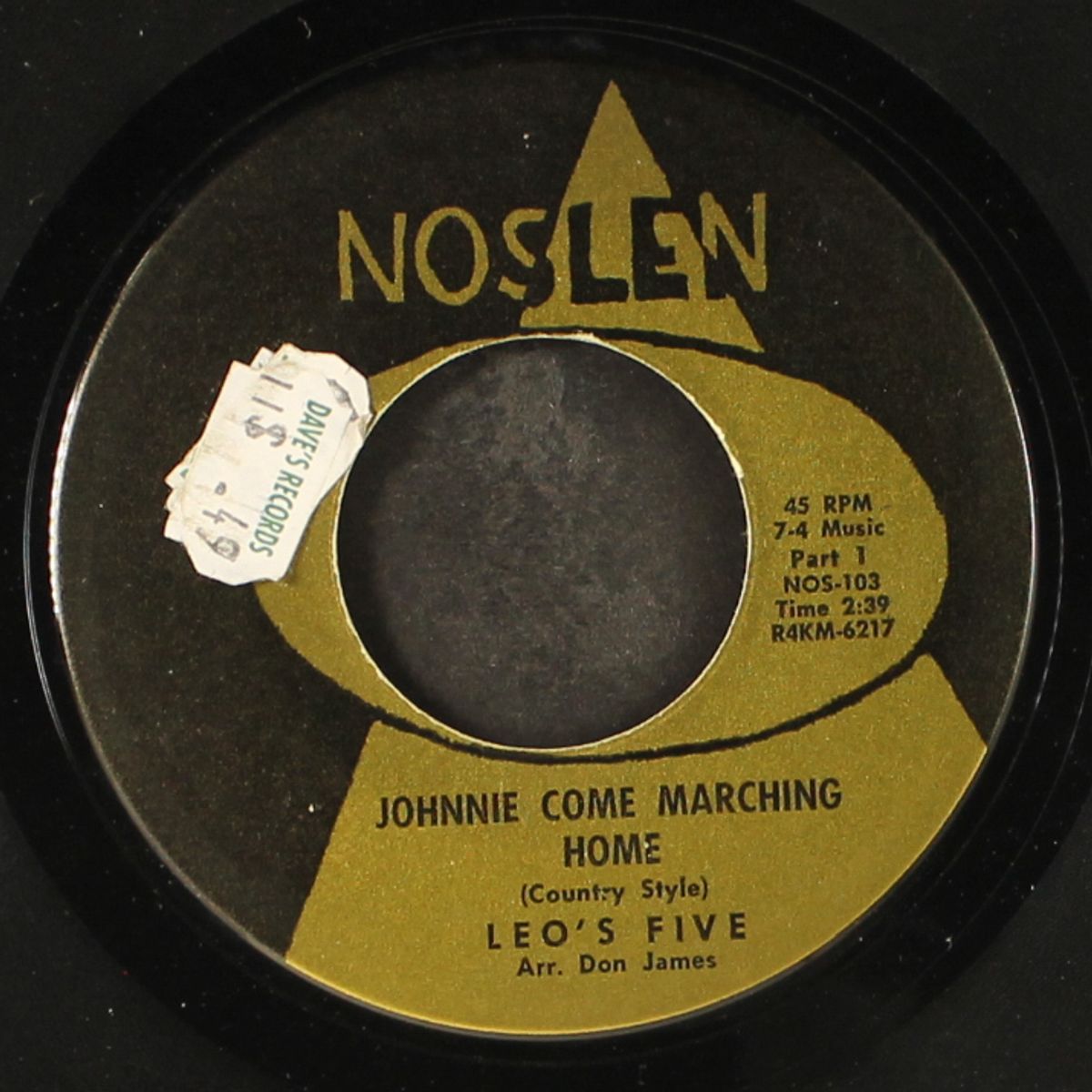 johnnie comes marching home / part 2 by LEO'S FIVE