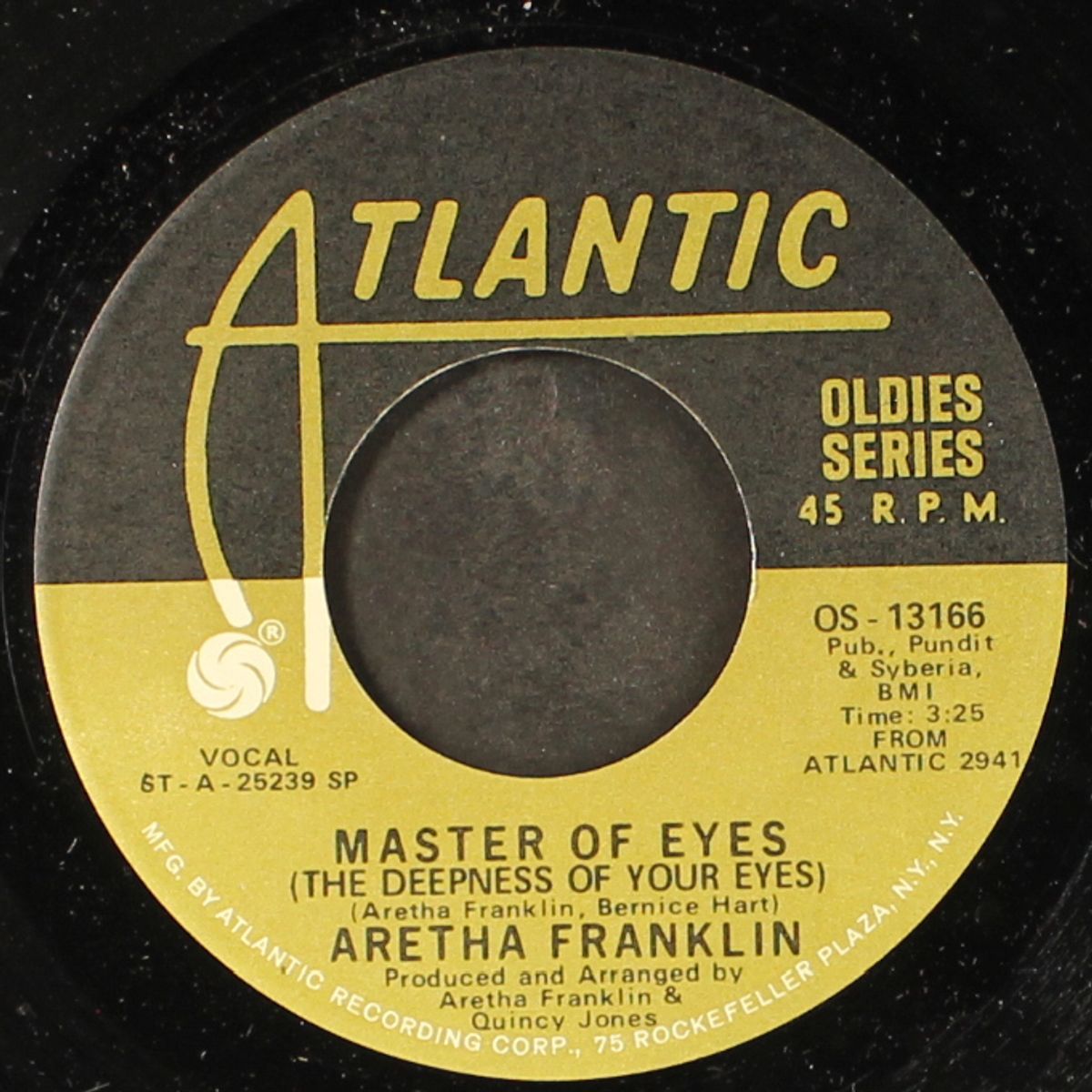 angel / master of eyes by ARETHA FRANKLIN
