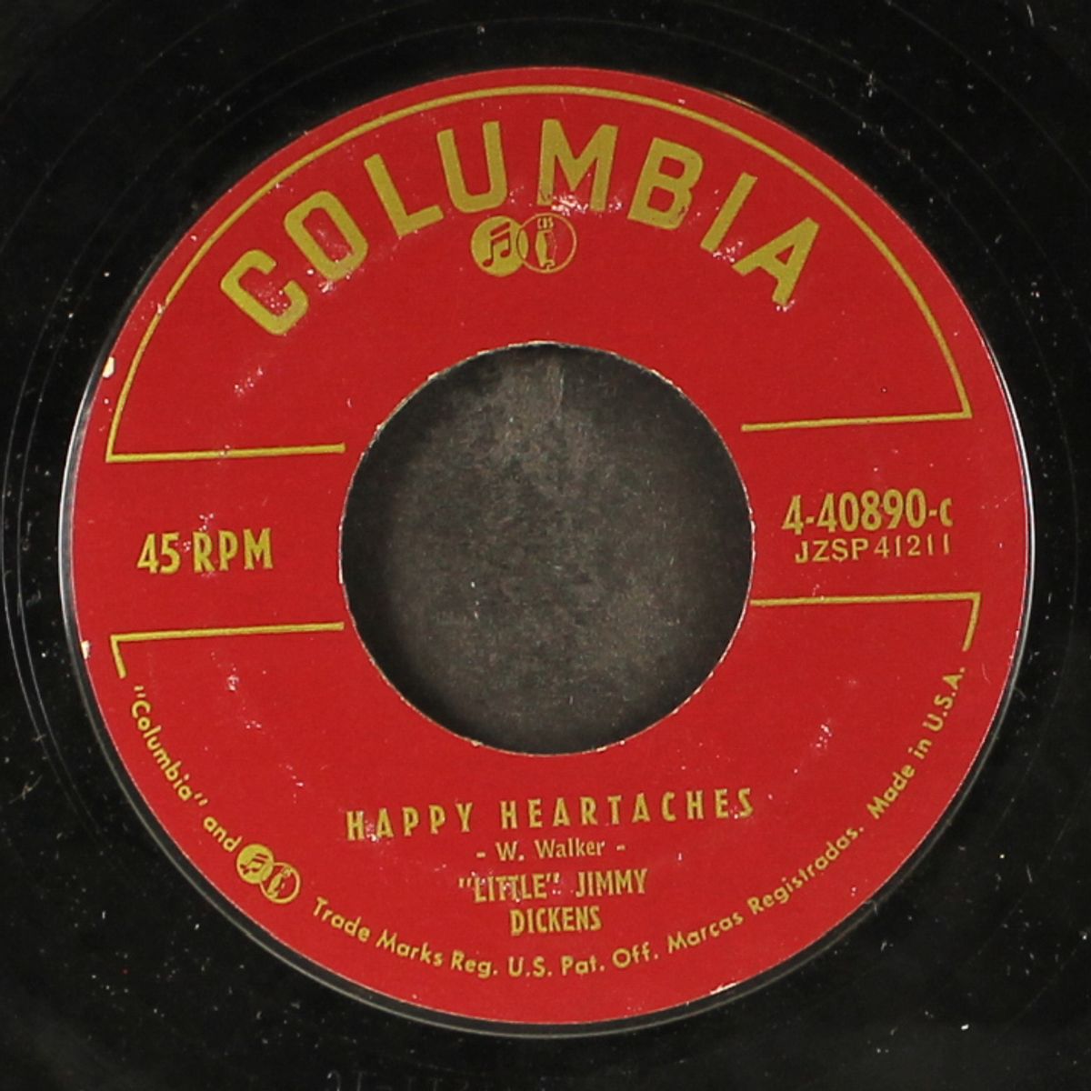 i never had the blues / happy heartaches by LITTLE JIMMY DICKENS