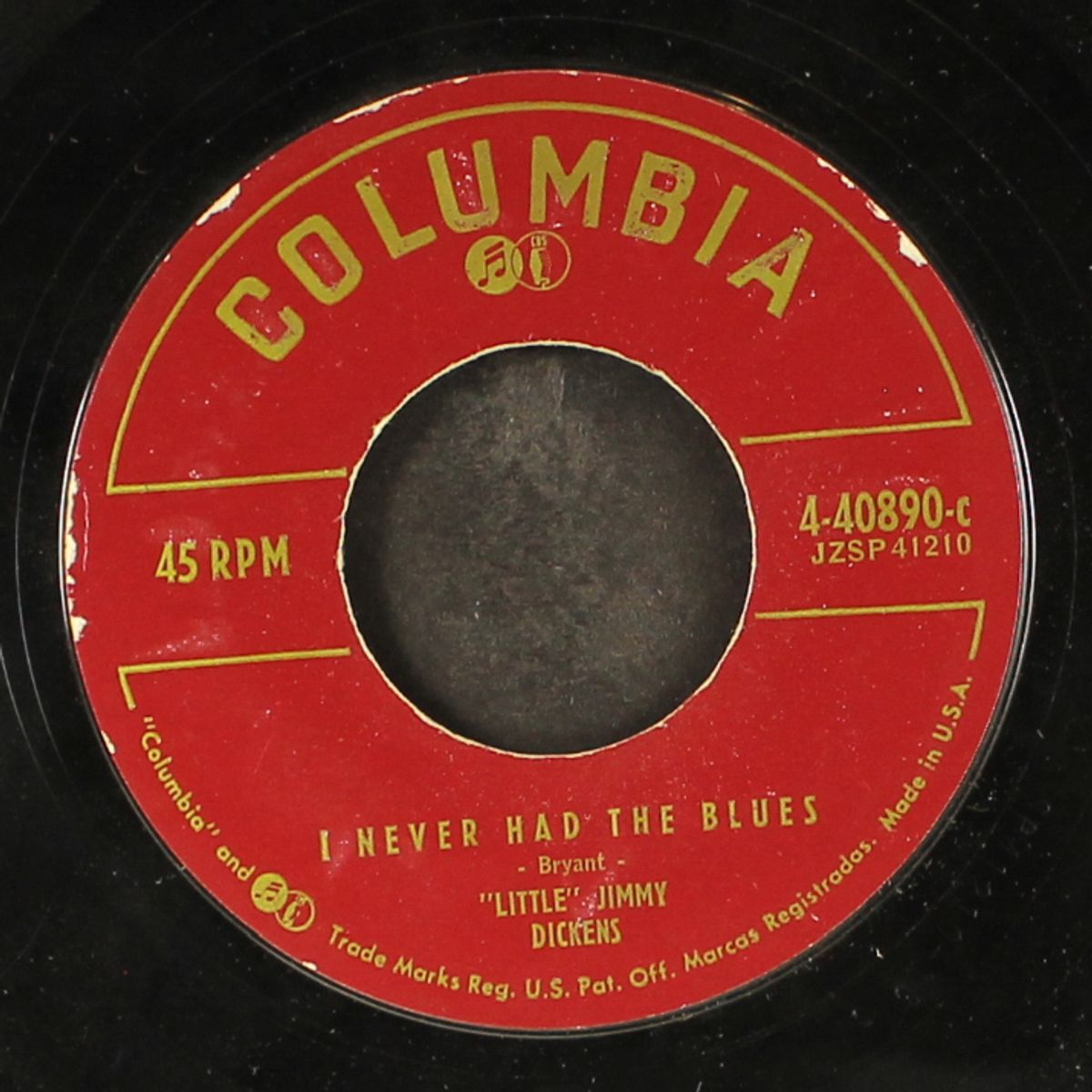 i never had the blues / happy heartaches by LITTLE JIMMY DICKENS