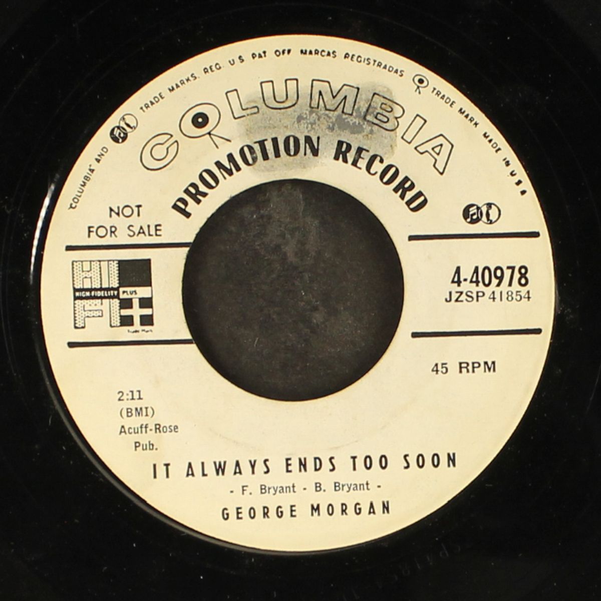 our summer vacation / it always ends too soon by GEORGE MORGAN