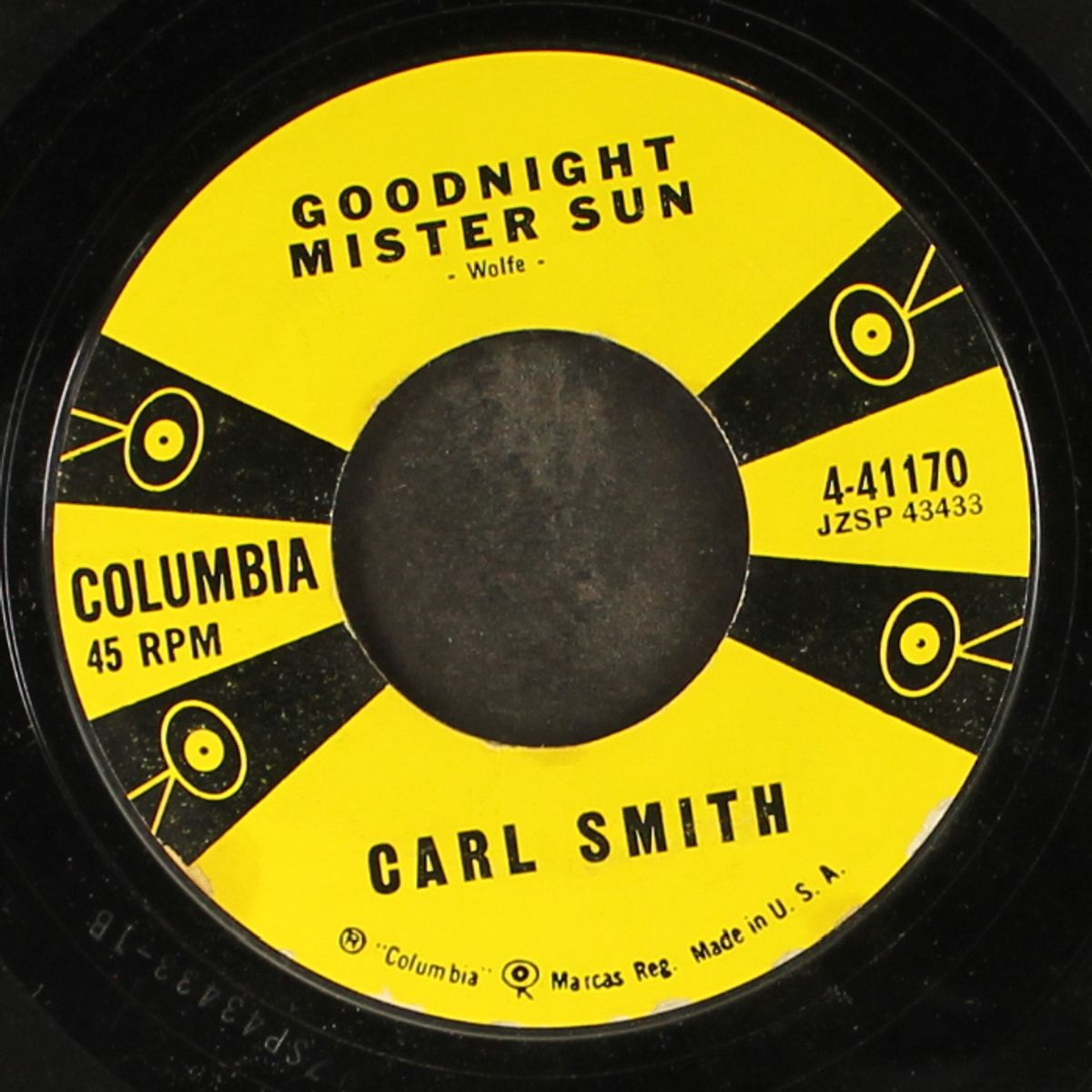 guess i've been around too long / goodnight mister sun by CARL SMITH