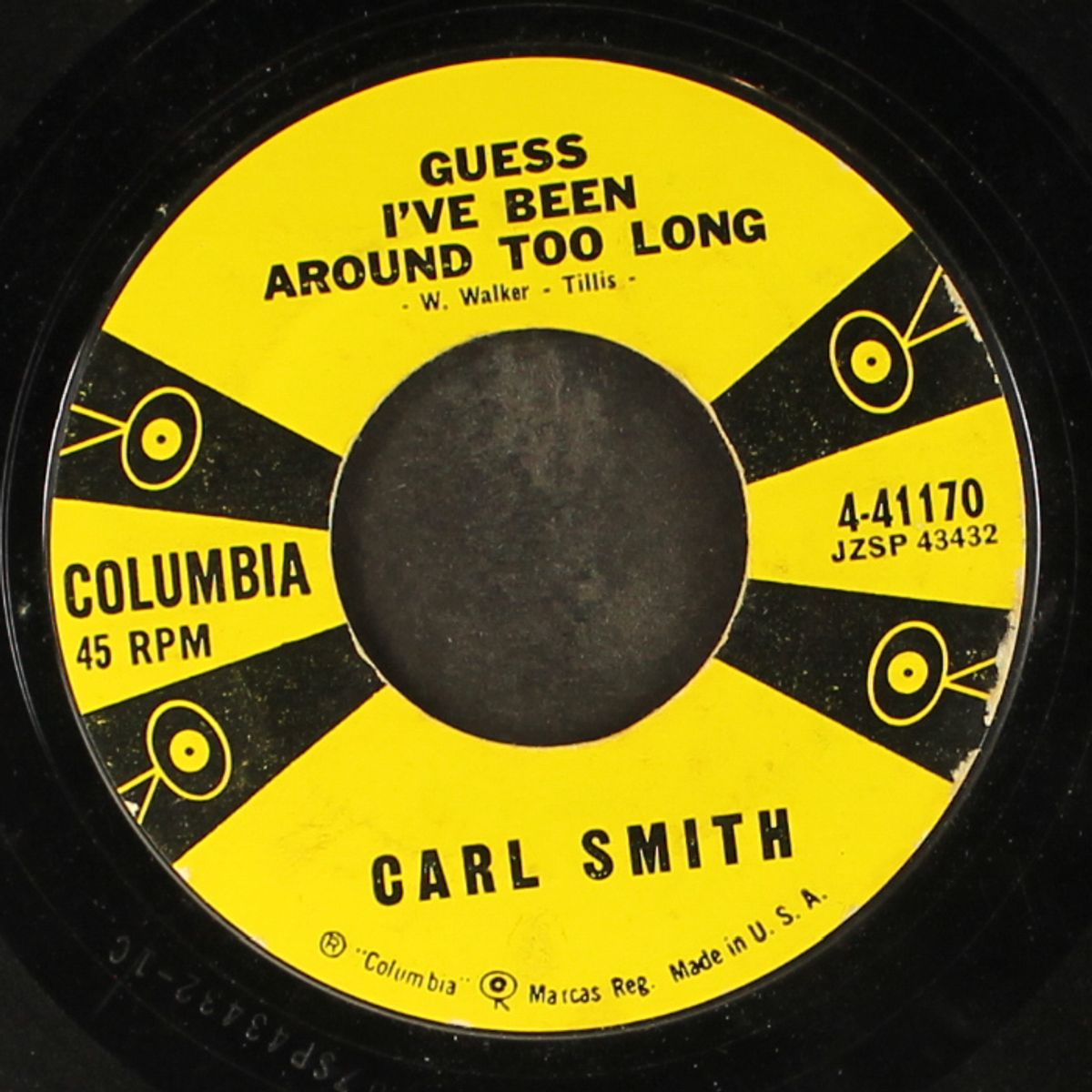 guess i've been around too long / goodnight mister sun by CARL SMITH