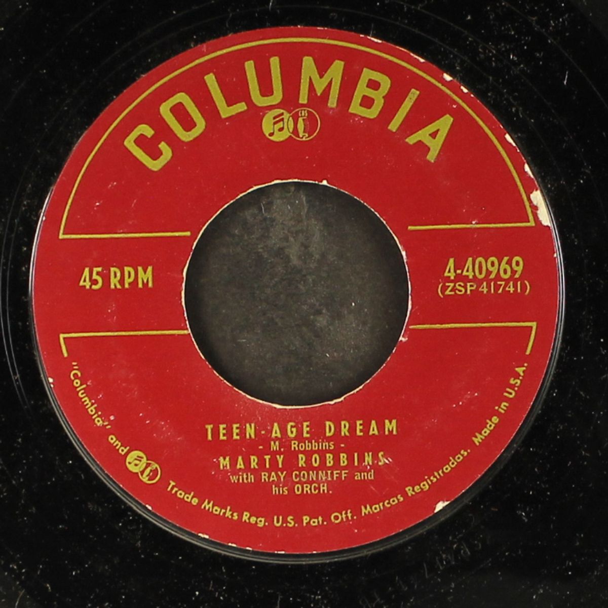 please don't blame me / teen-age dream by MARTY ROBBINS