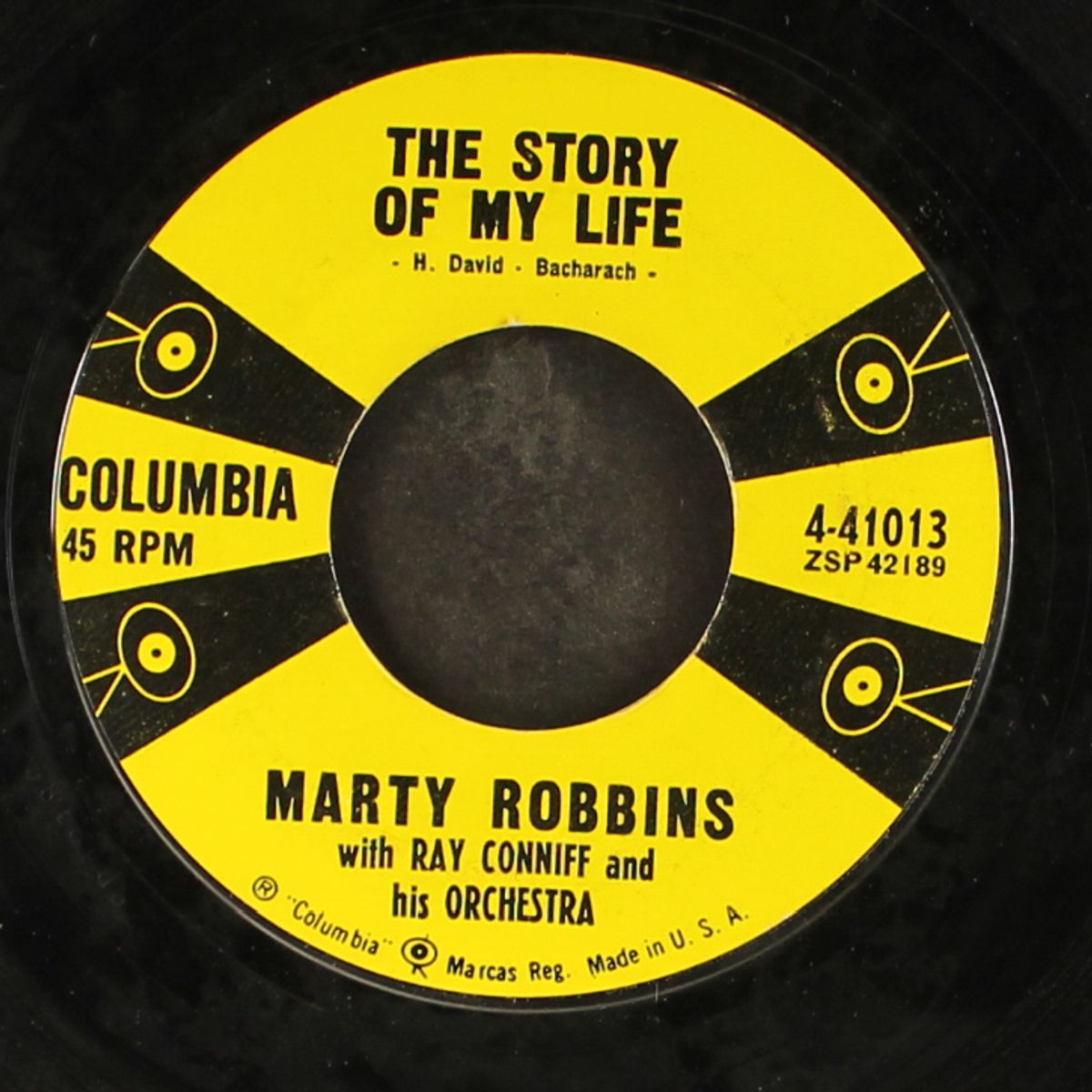 the story of my life / once-a-week date by MARTY ROBBINS