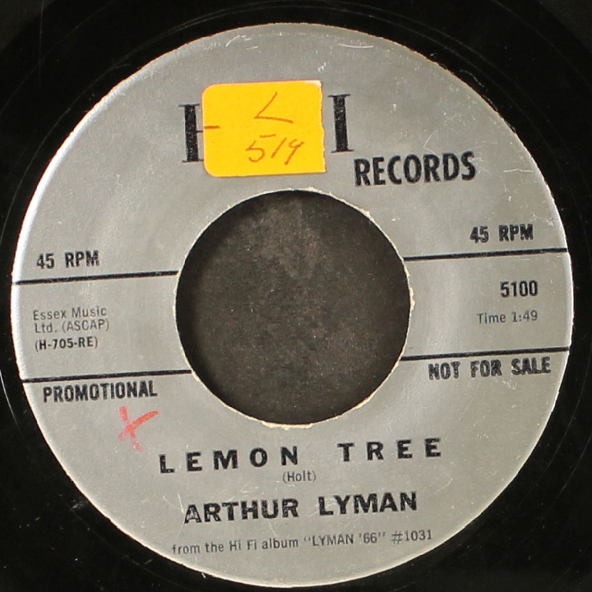 the (jungle) cat / lemon tree by ARTHUR LYMAN