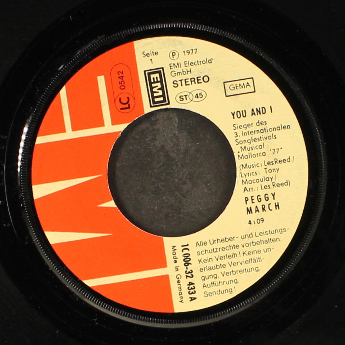 you and i / there's a kind of hush by PEGGY MARCH