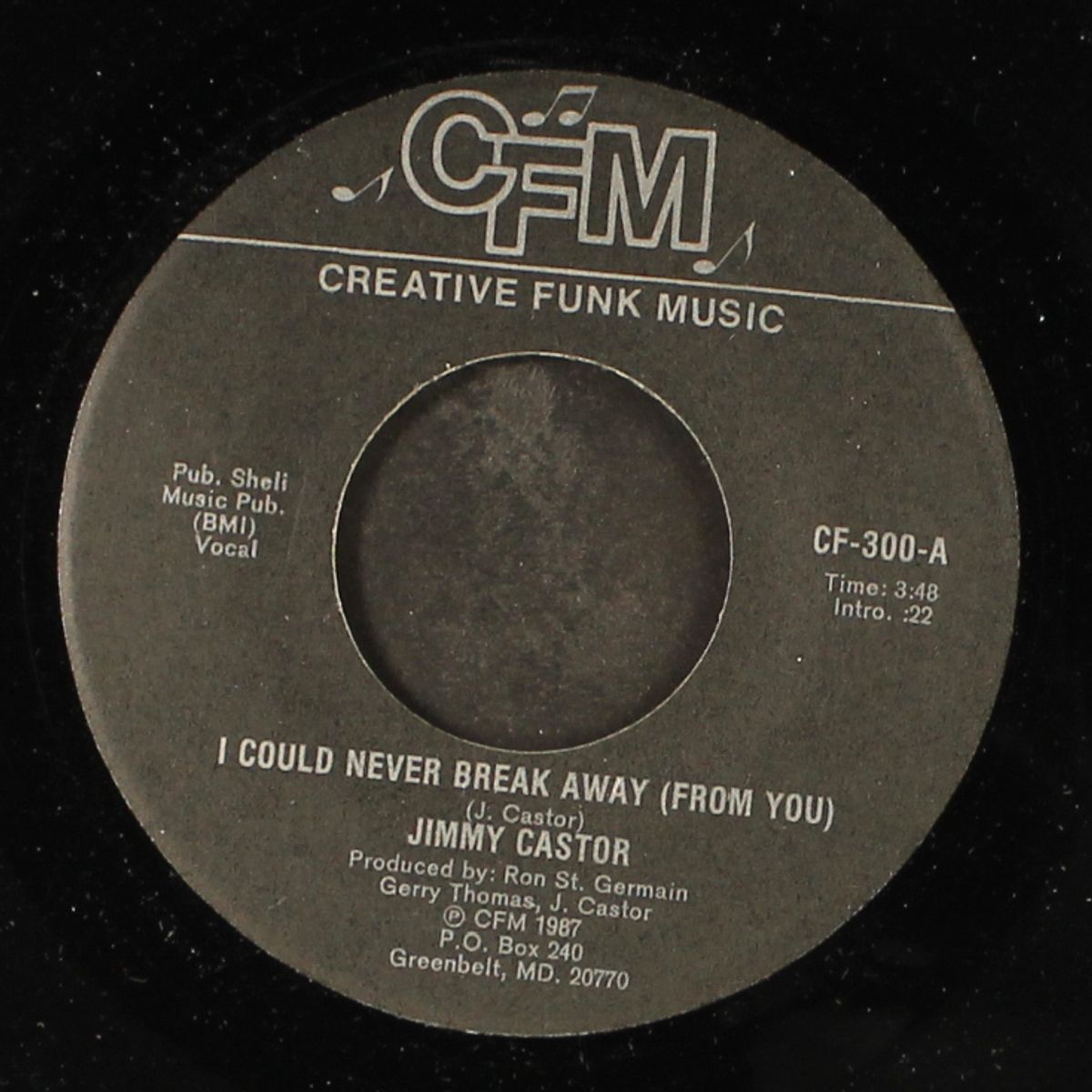 i could never break away by JIMMY CASTOR