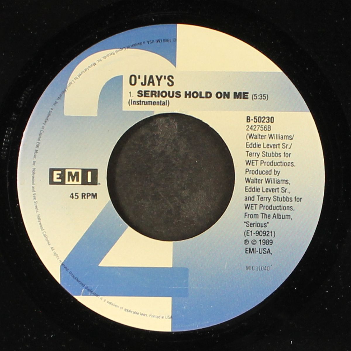 serious hold on me by O'JAYS