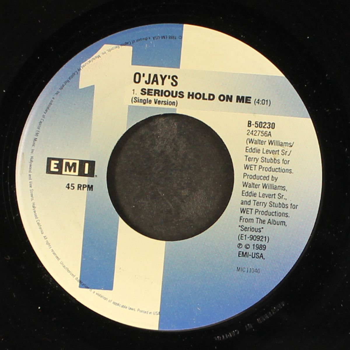 serious hold on me by O'JAYS