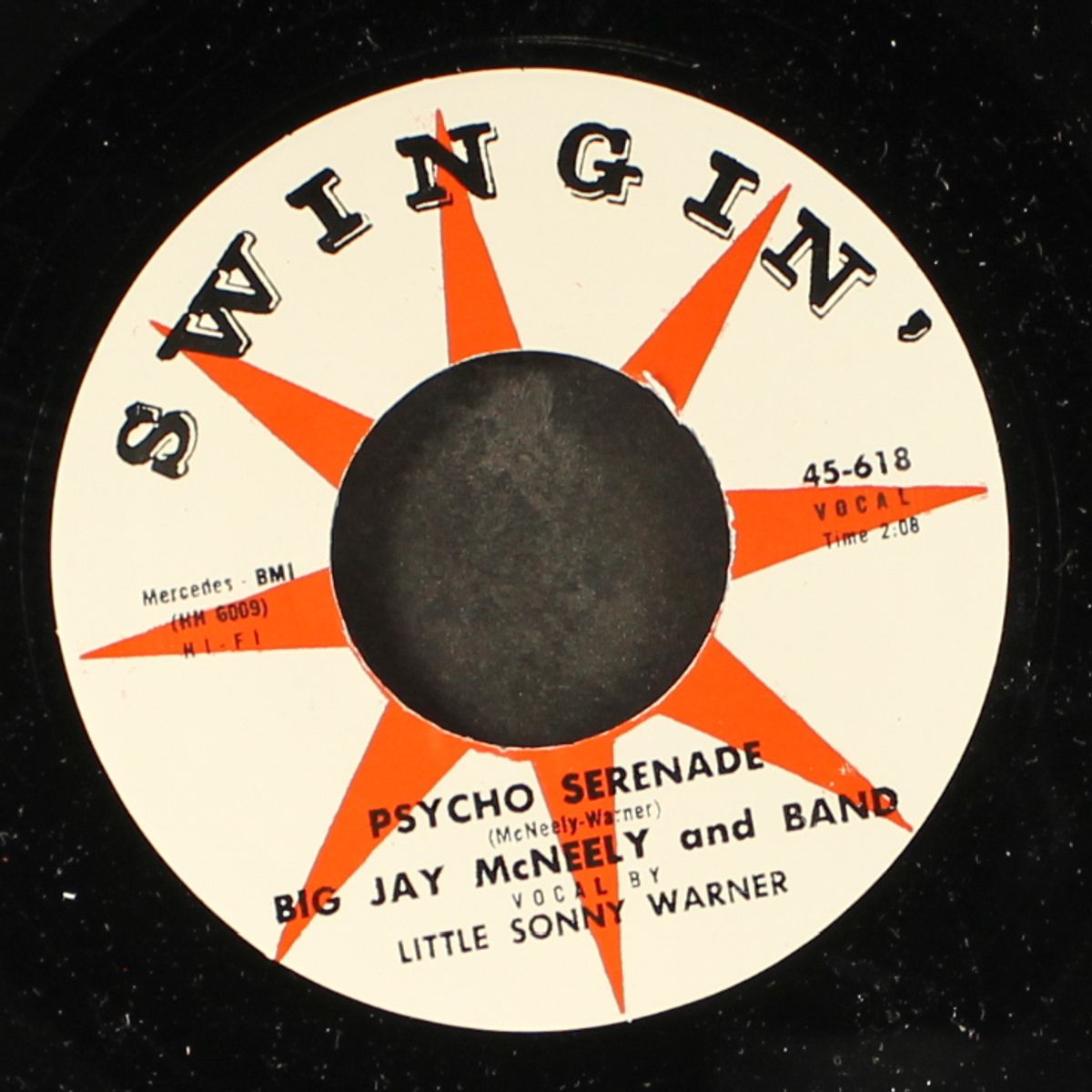 back...shack...track / psycho serenade by BIG JAY MCNEELY