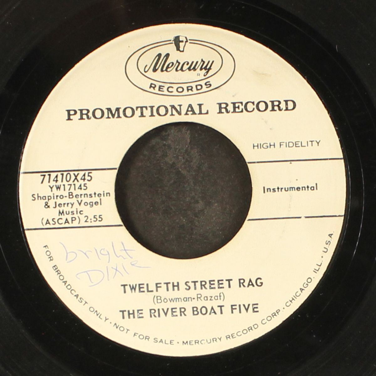 caravan / twelfth street rag by RIVER BOAT FIVE