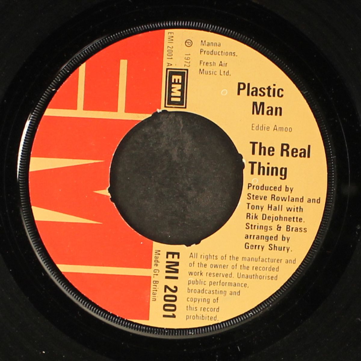 plastic man / check it out by REAL THING