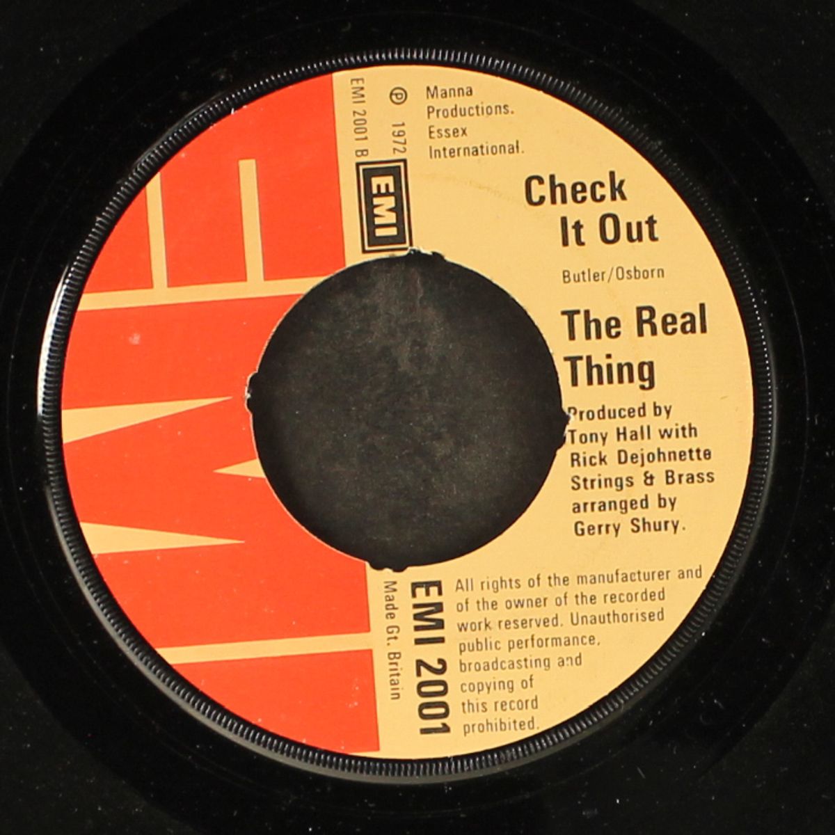 plastic man / check it out by REAL THING