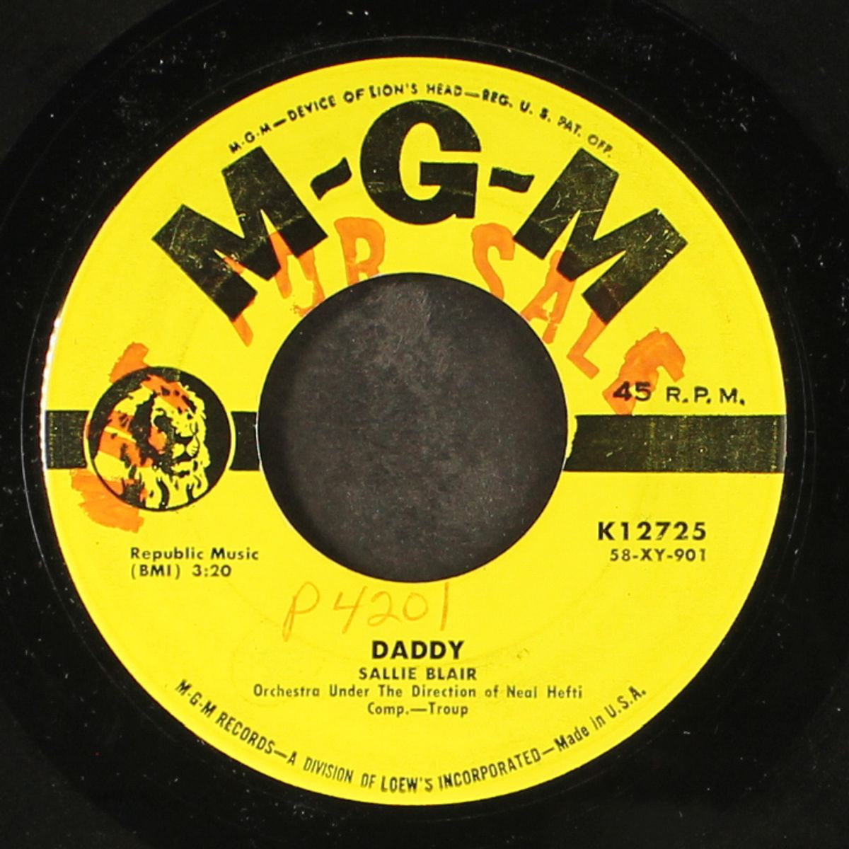 daddy / she serves a nice cup of tea by SALLIE BLAIR