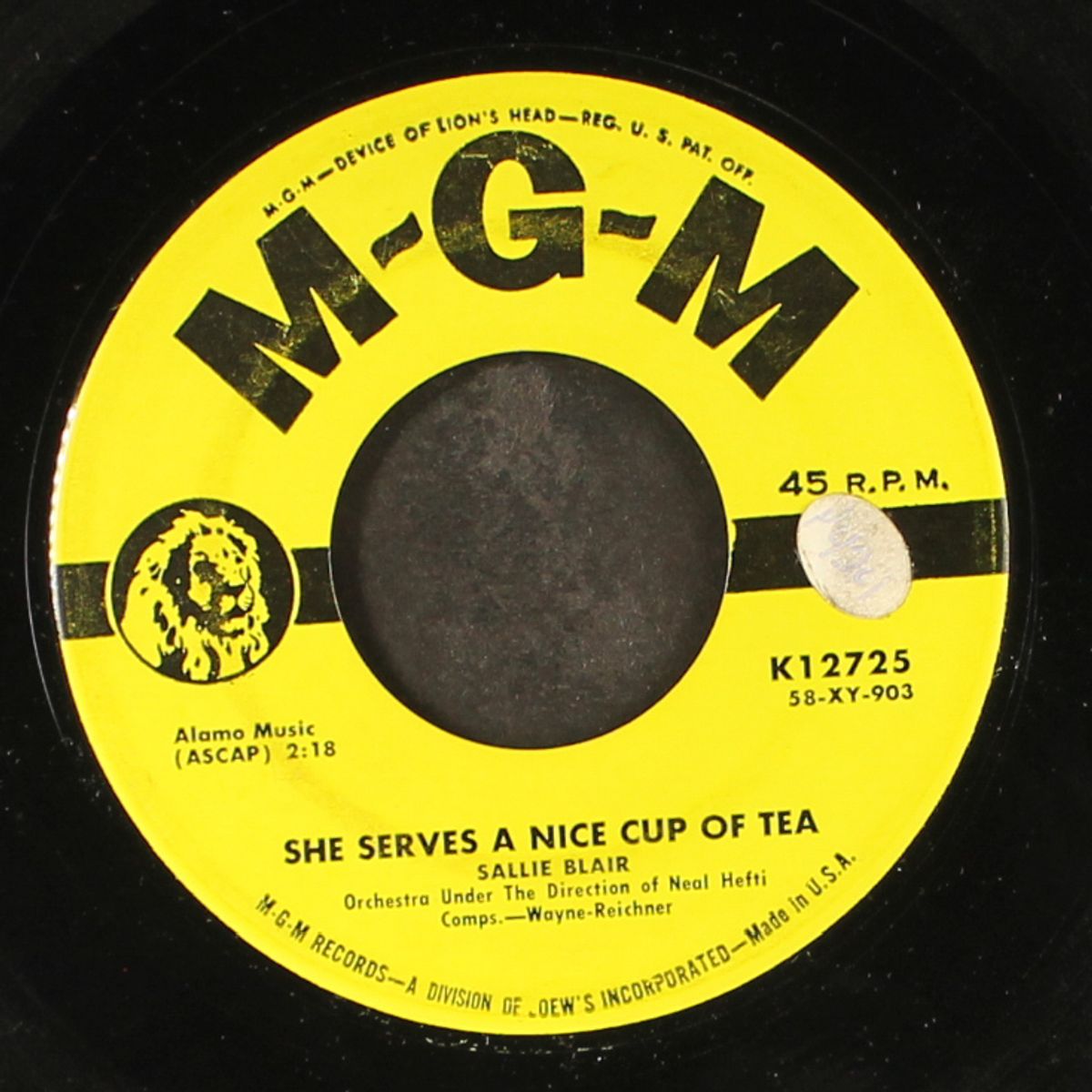 daddy / she serves a nice cup of tea by SALLIE BLAIR