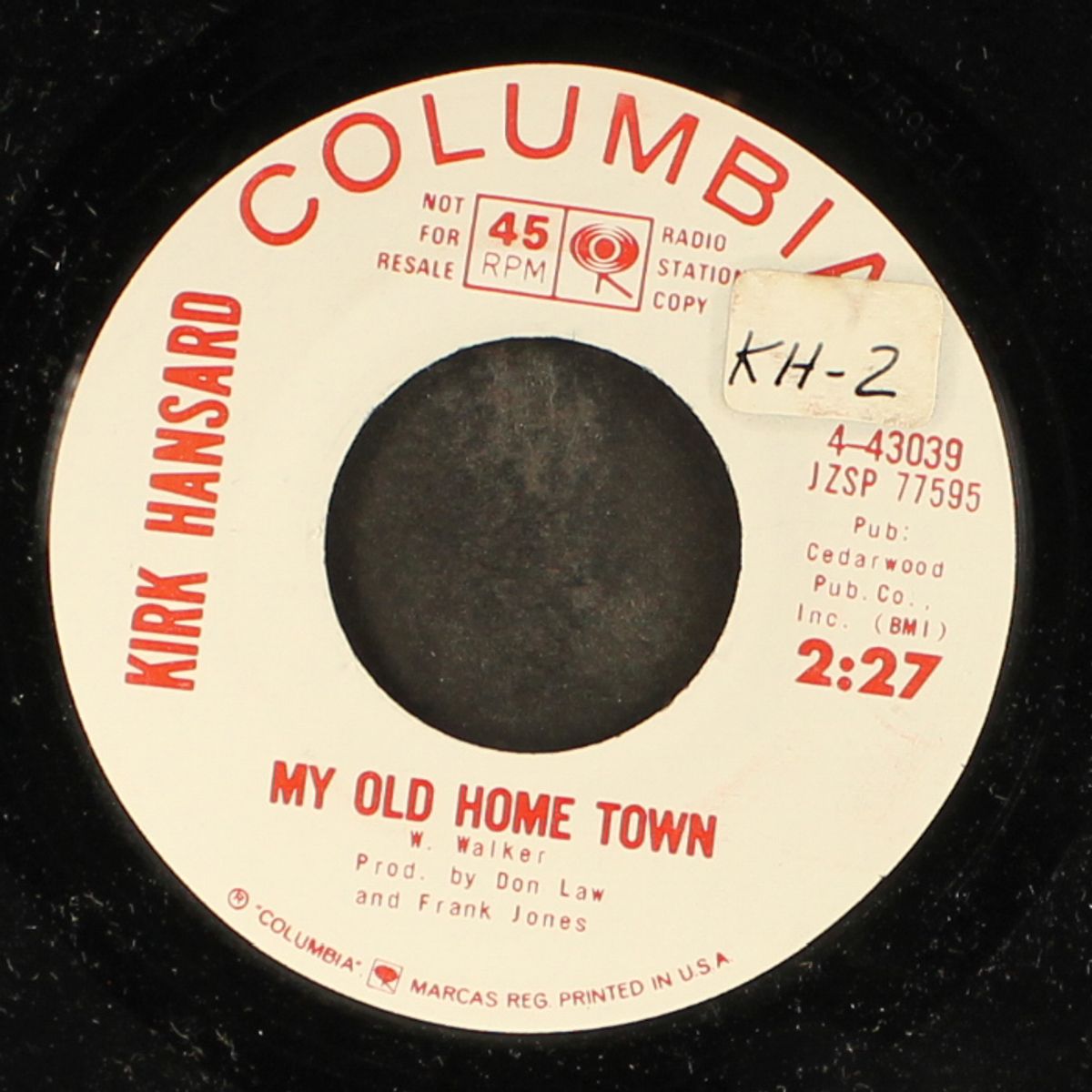 if the rains don't come / my old home town by KIRK HANSARD