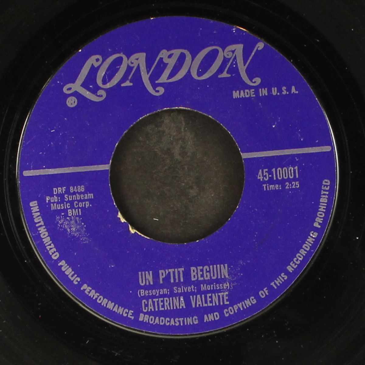 un p'tit beguin by CATERINA VALENTE
