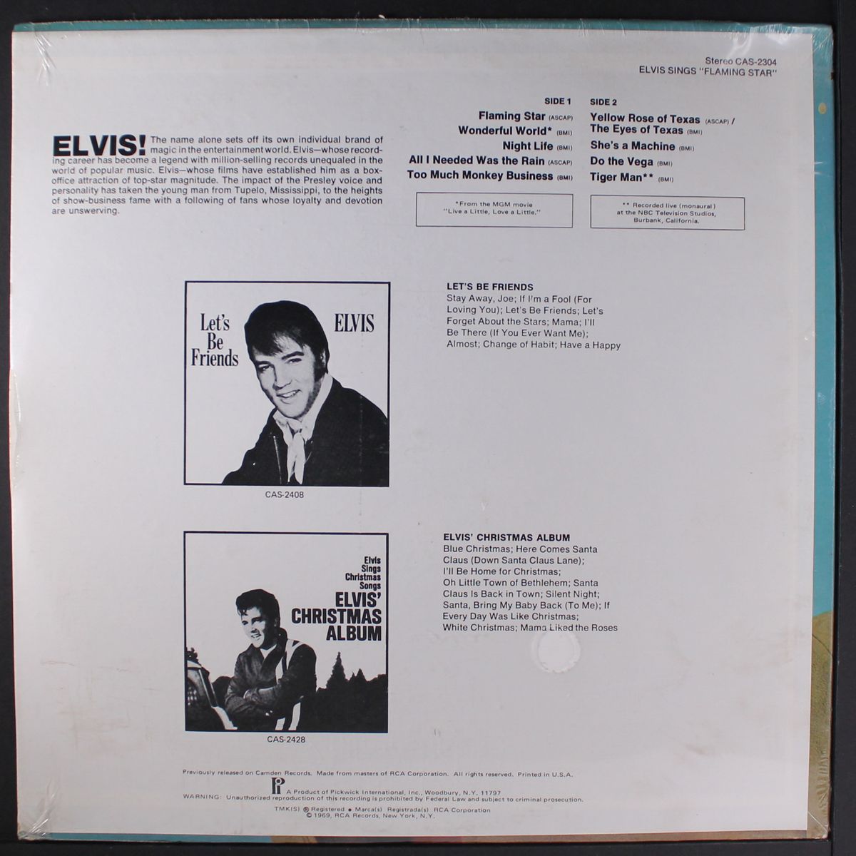 sings flaming star by ELVIS PRESLEY