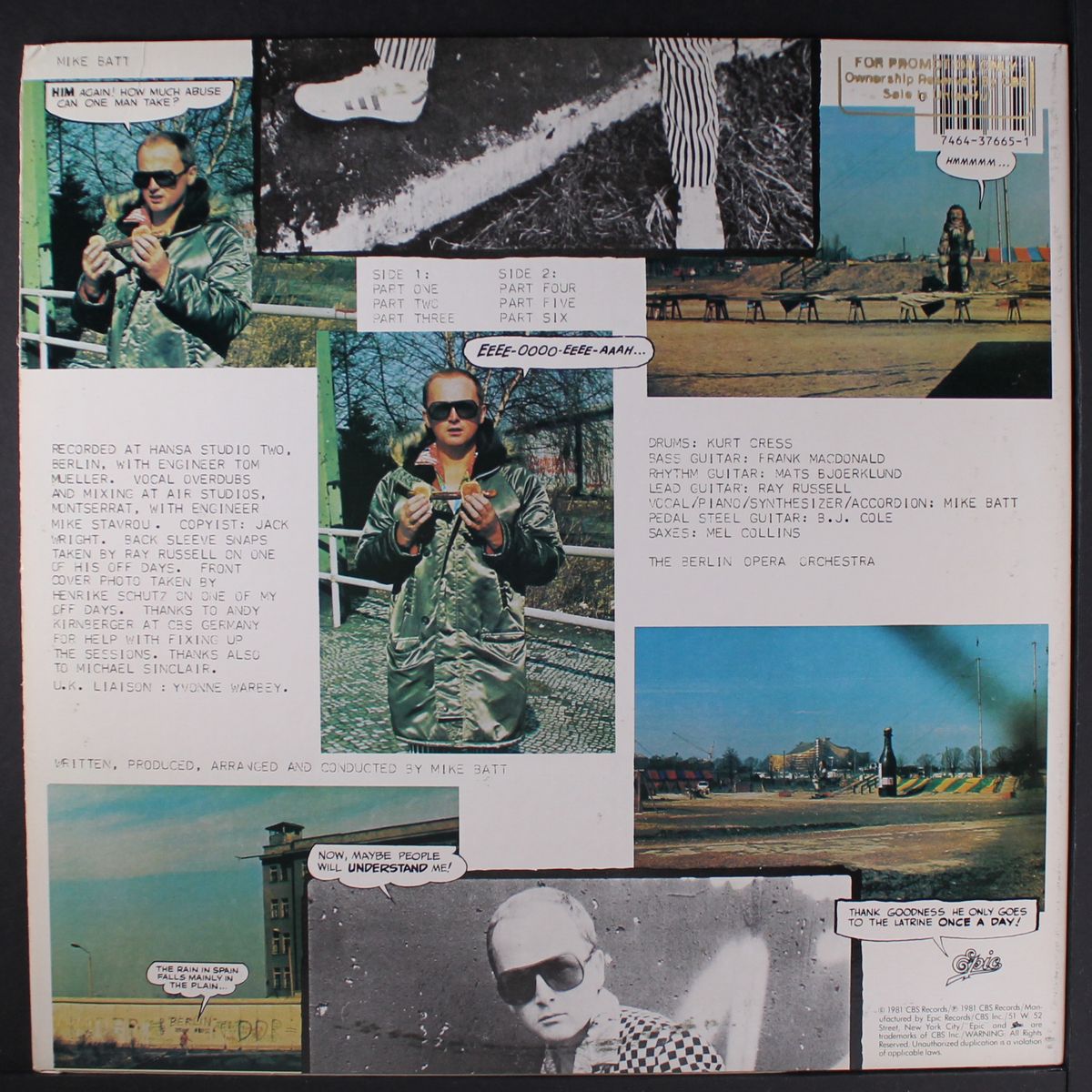 six days in berlin by MIKE BATT