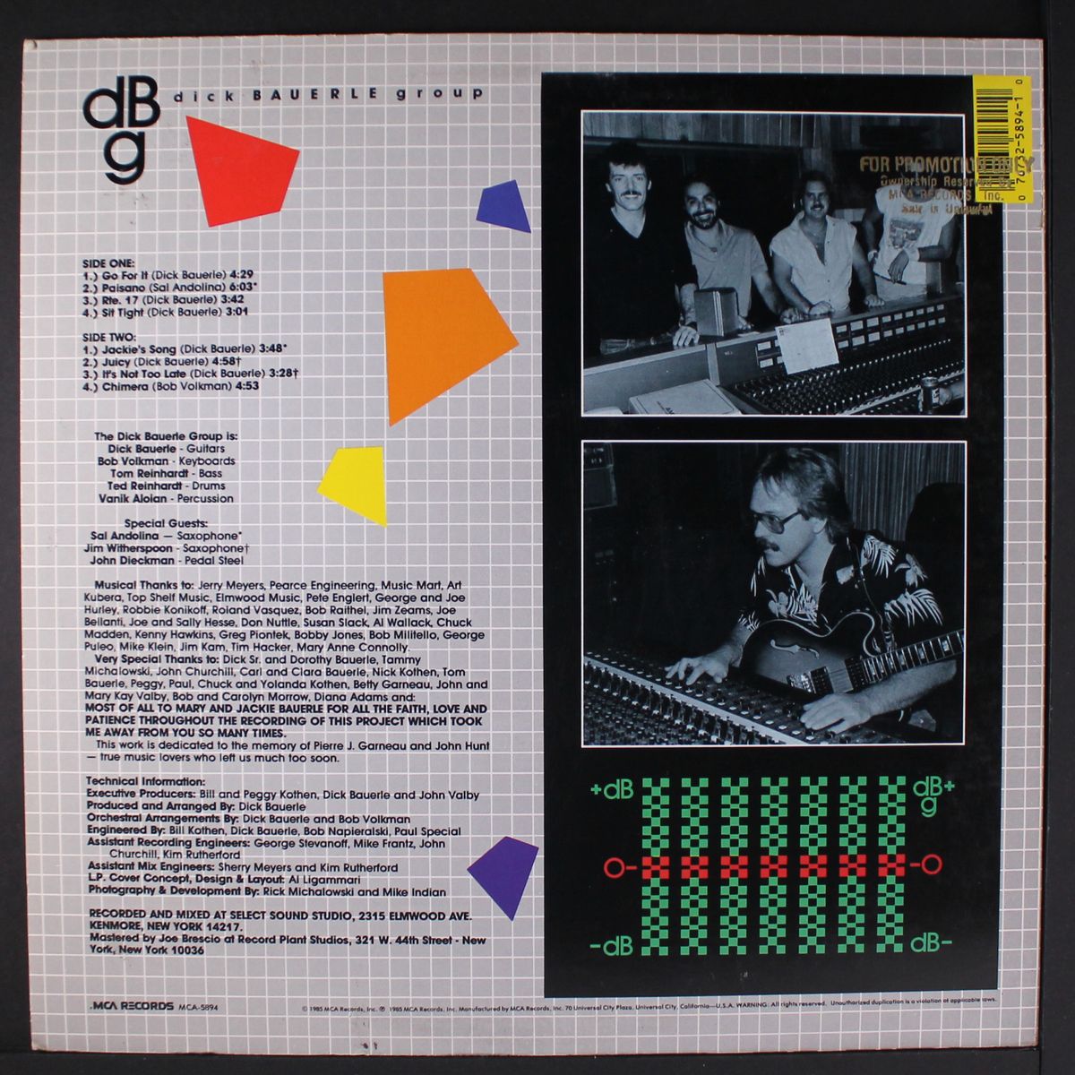 dick bauerle group by DICK BAUERLE