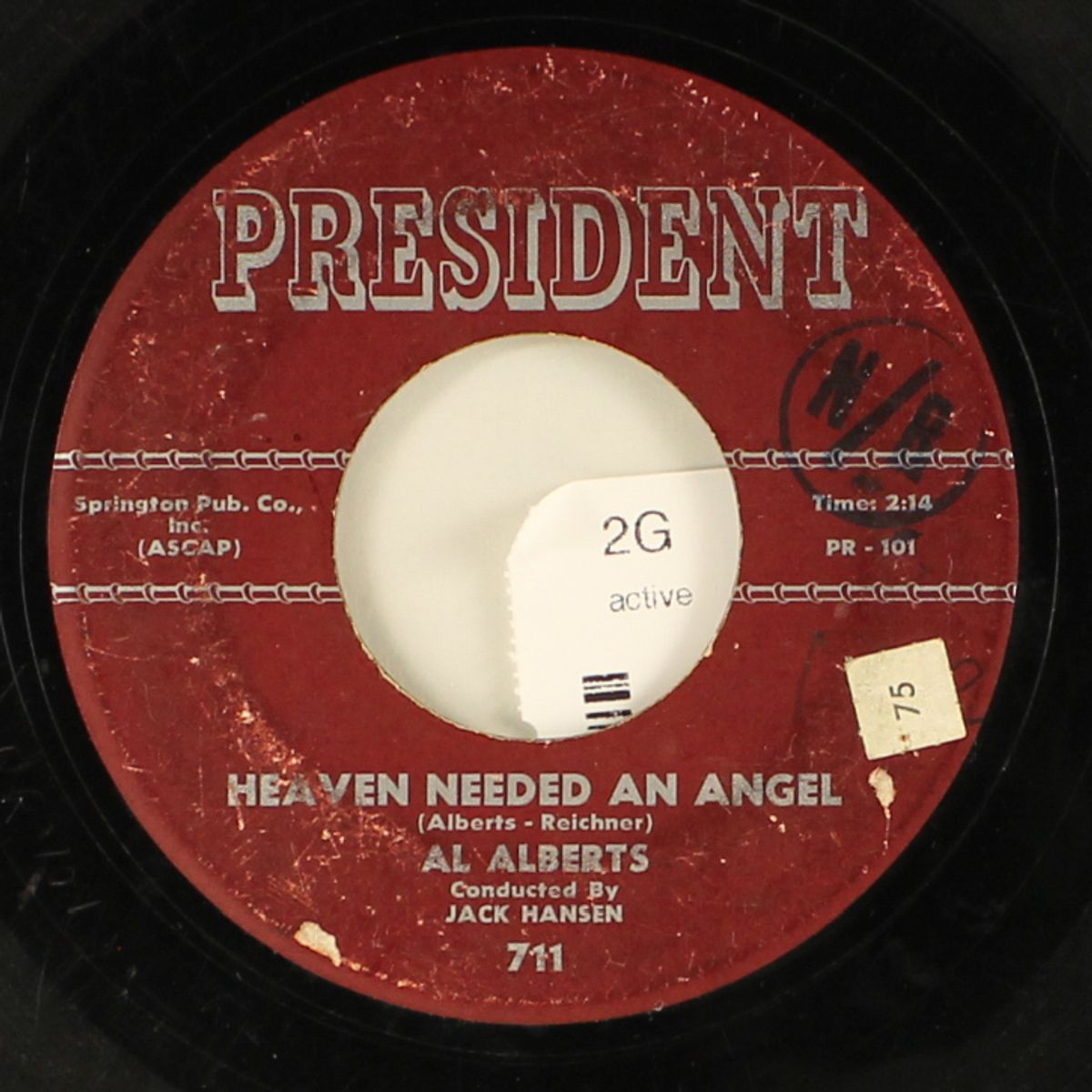 heaven needed an angel by AL ALBERTS