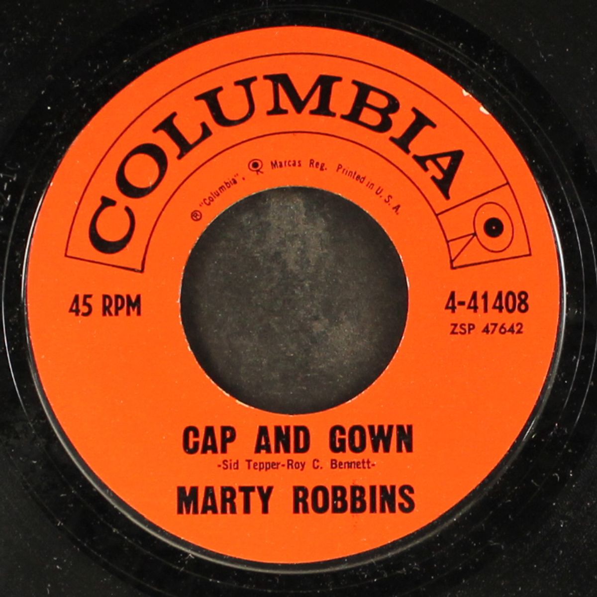 cap and gown / last night about this time by MARTY ROBBINS