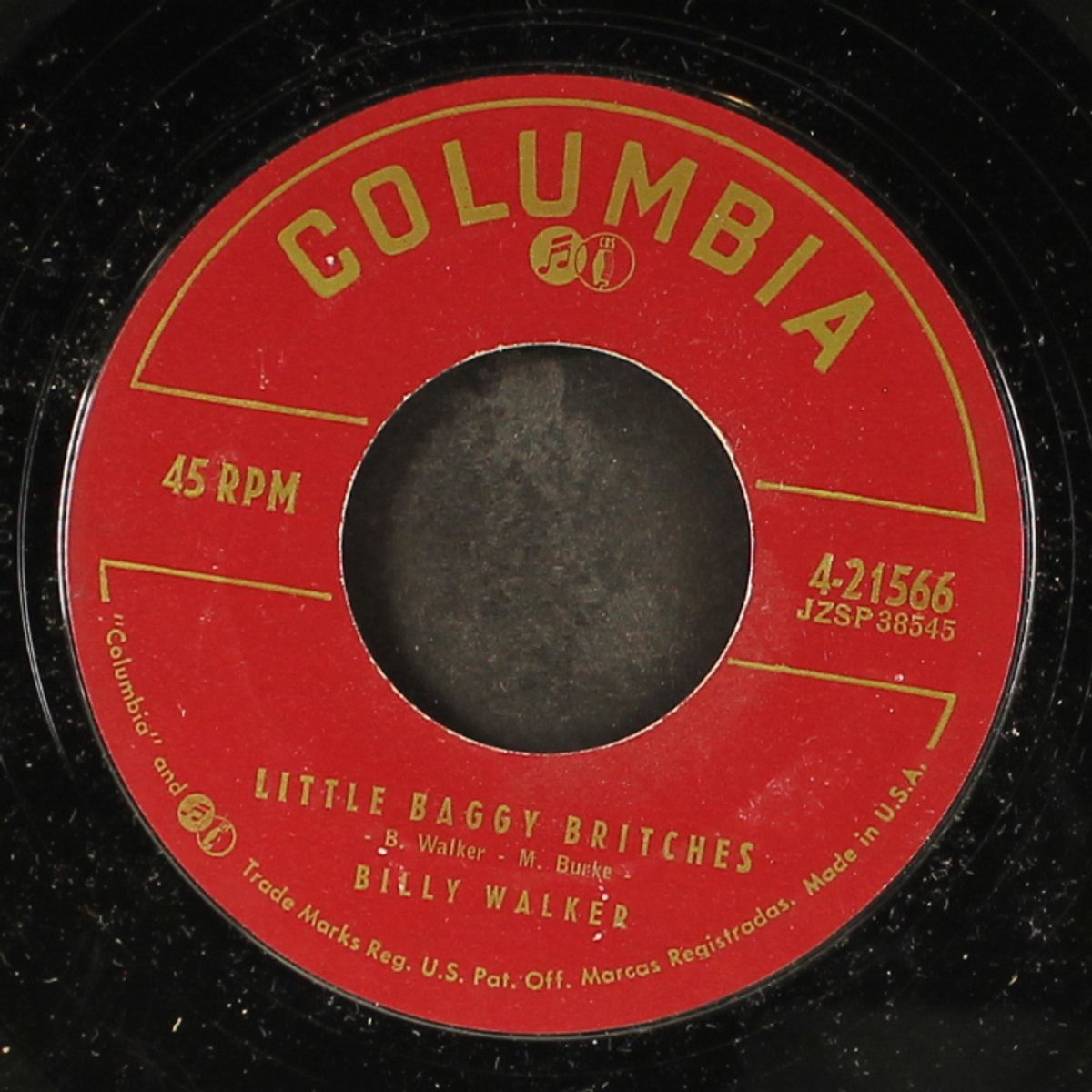 little baggy britches / so far by BILLY WALKER