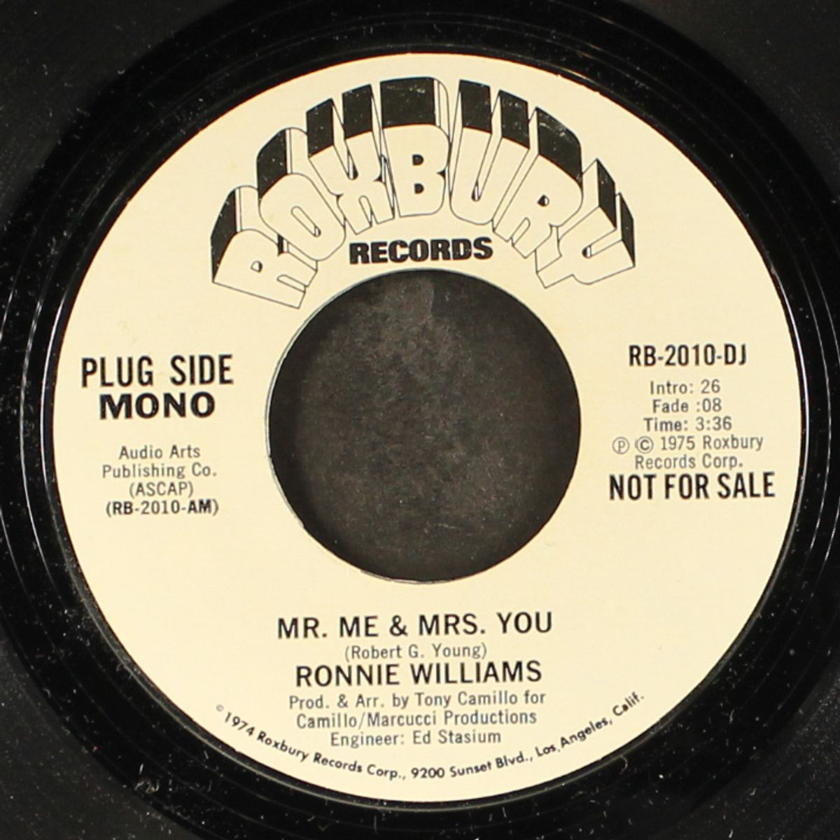 mr. me & mrs. you / mono by RONNIE WILLIAMS