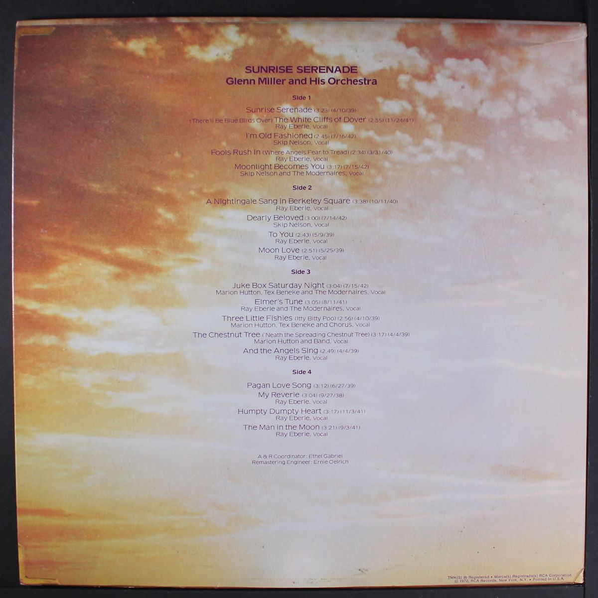 sunrise serenade by GLENN MILLER