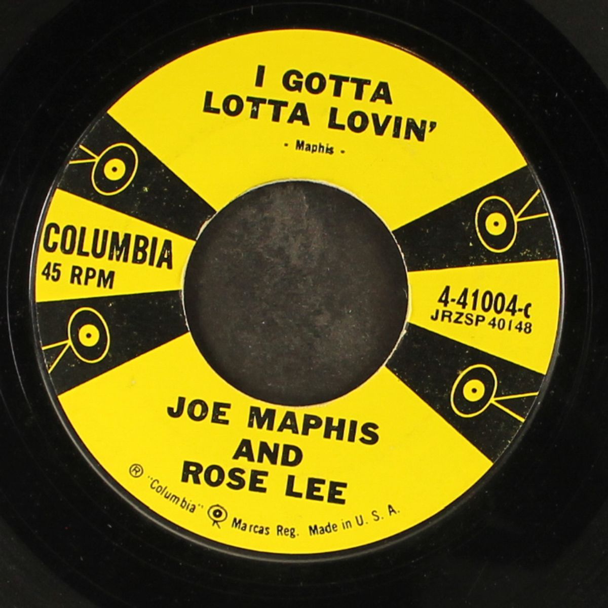 a picture, a ring and a curl / i gotta lotta lovin' by JOE MAPHIS & ROSE LEE