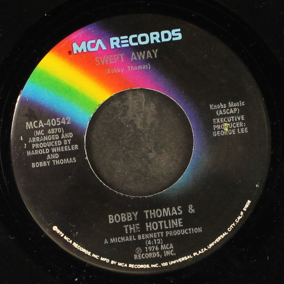 sugar boogie / swept away by BOBBY THOMAS & HOTLINE