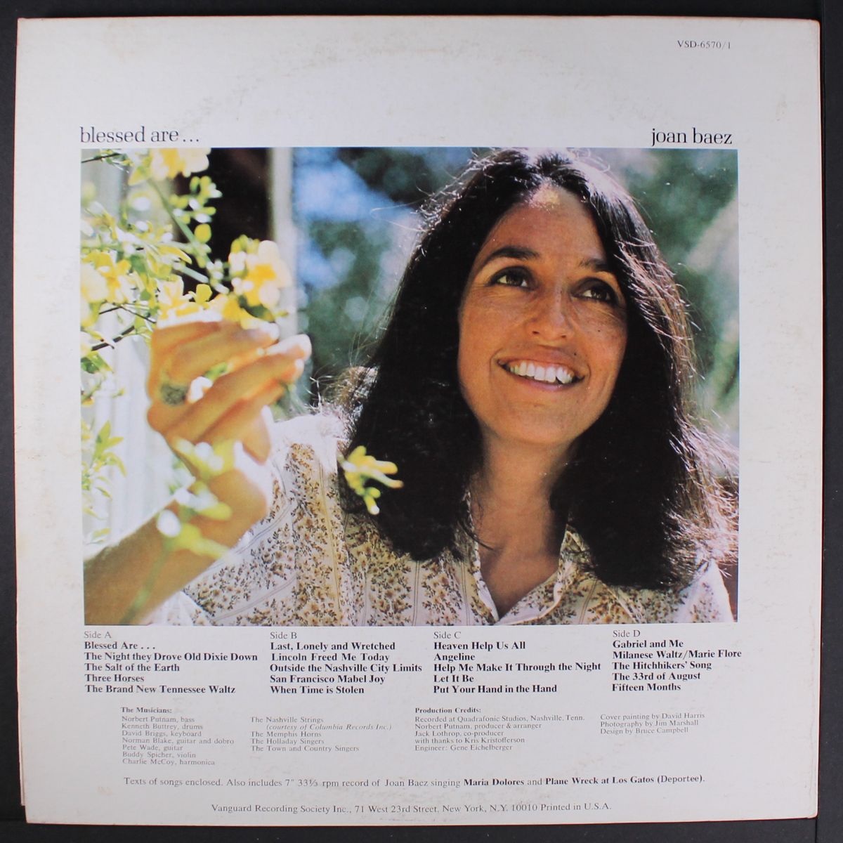 blessed are... by JOAN BAEZ