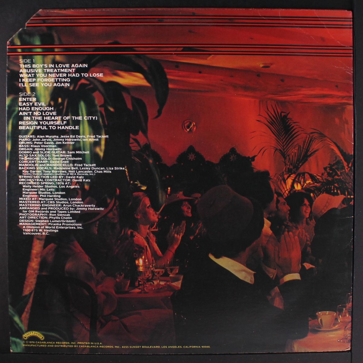 welcome to club casablanca by LONG JOHN BALDRY