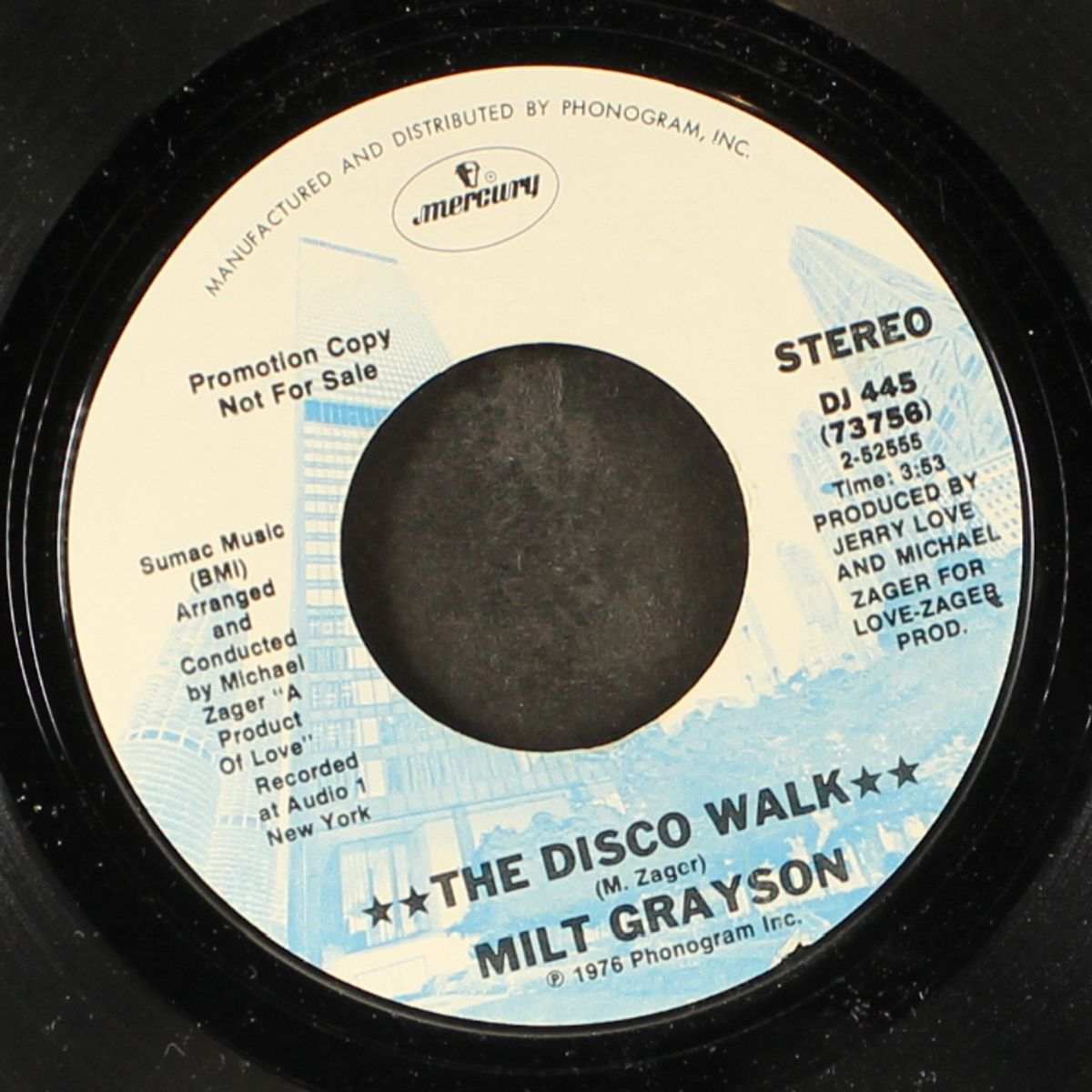 the disco walk / same by MILT GRAYSON