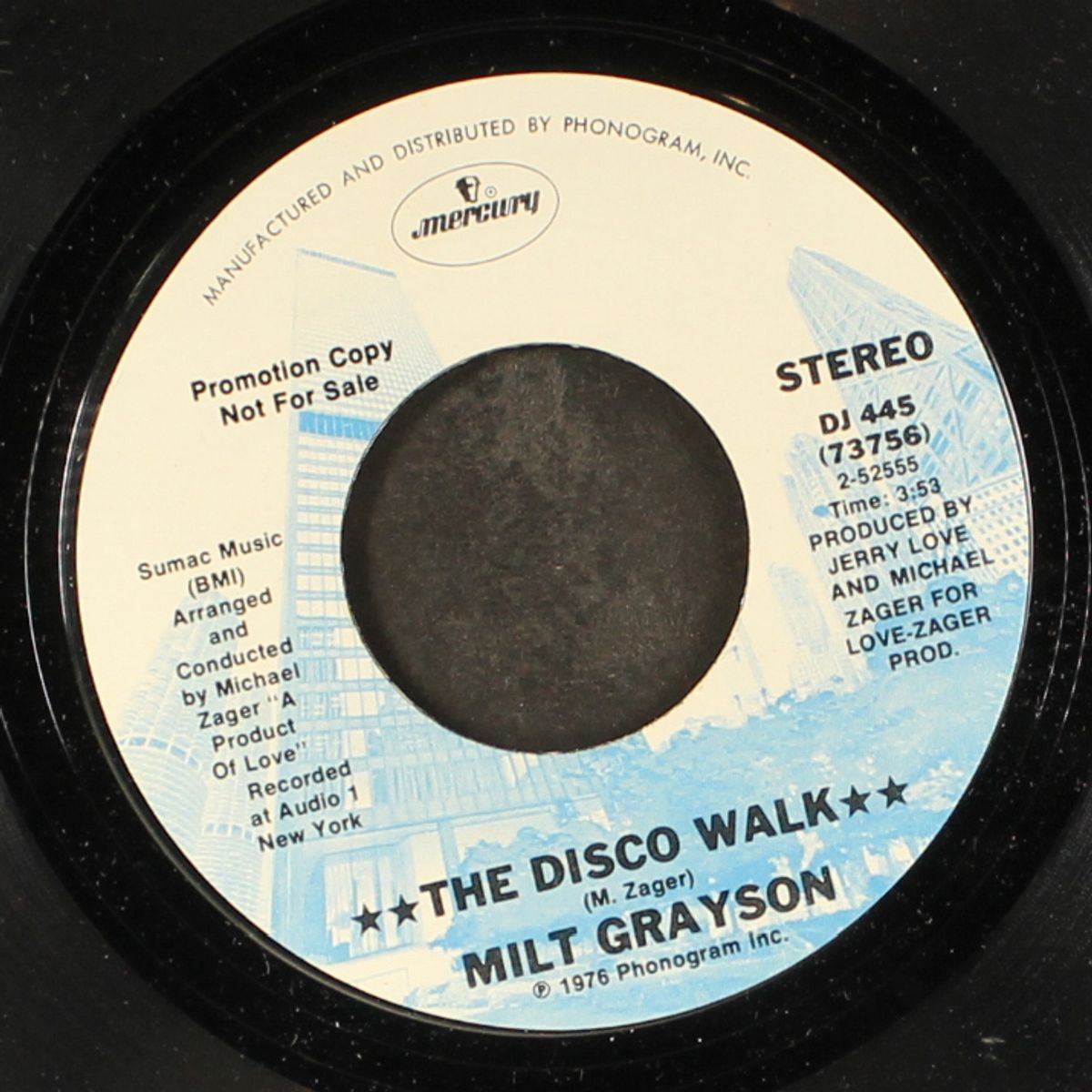 the disco walk / same by MILT GRAYSON