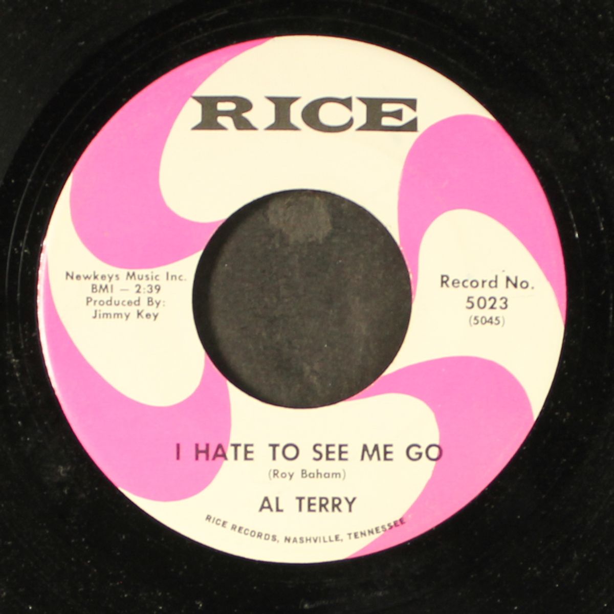 old fashioned love / i hate to see me go by AL TERRY