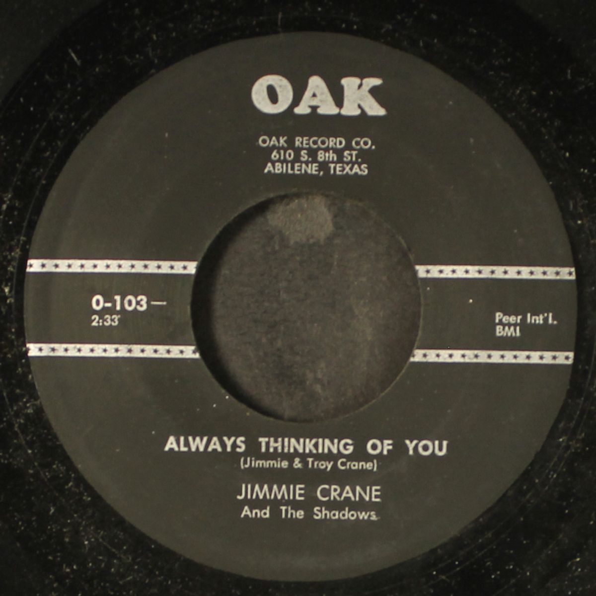 door of love / always thinking of you by TROY CRANE / JIMMIE CRANE