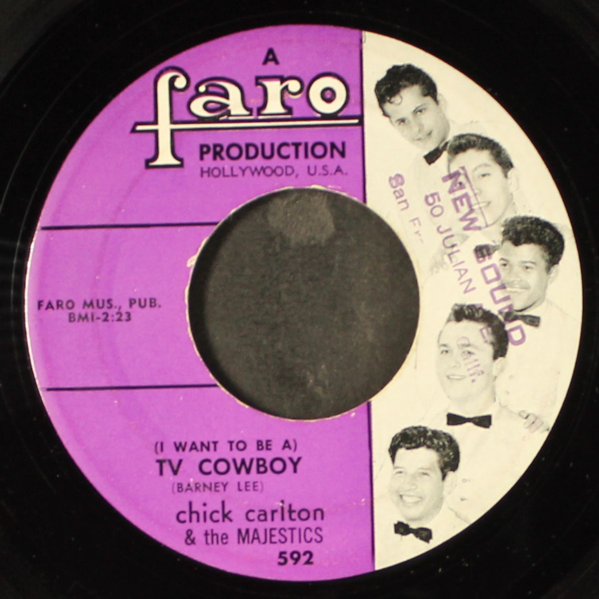 so you want to rock / tv cowboy by CHICK CARLTON & MAJESTICS