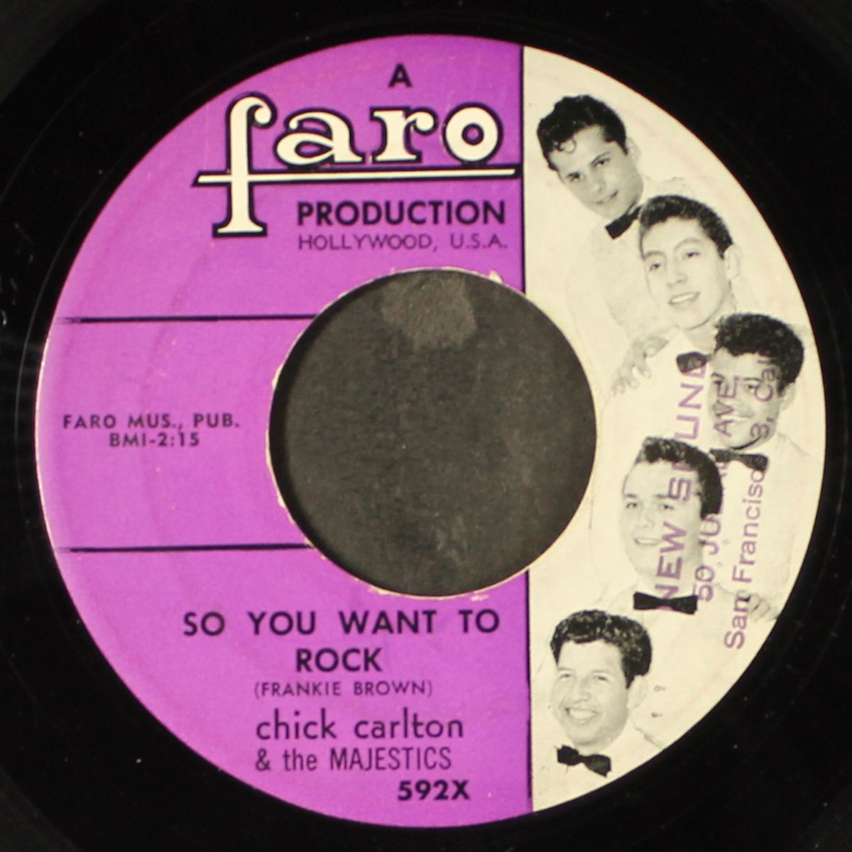 so you want to rock / tv cowboy by CHICK CARLTON & MAJESTICS