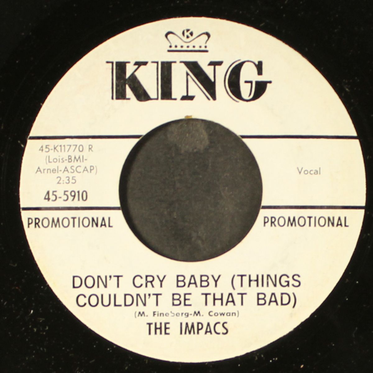 don't cry baby / ain't that the way life is by IMPACS