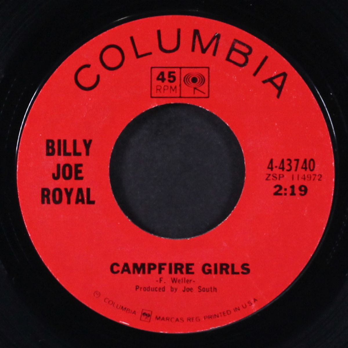 campfire girls / should i come back by BILLY JOE ROYAL
