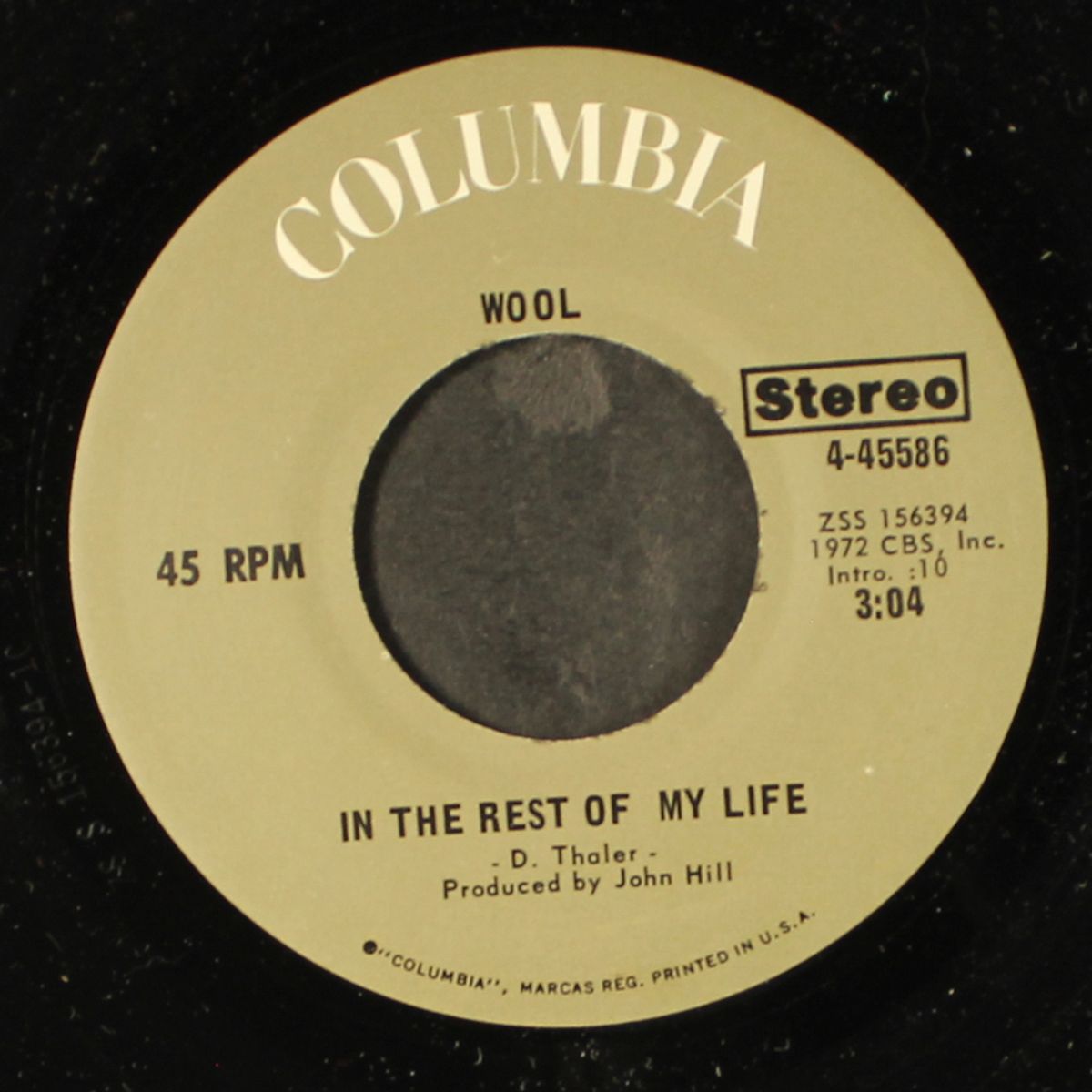 in the rest of my life / i got the feeling by WOOL
