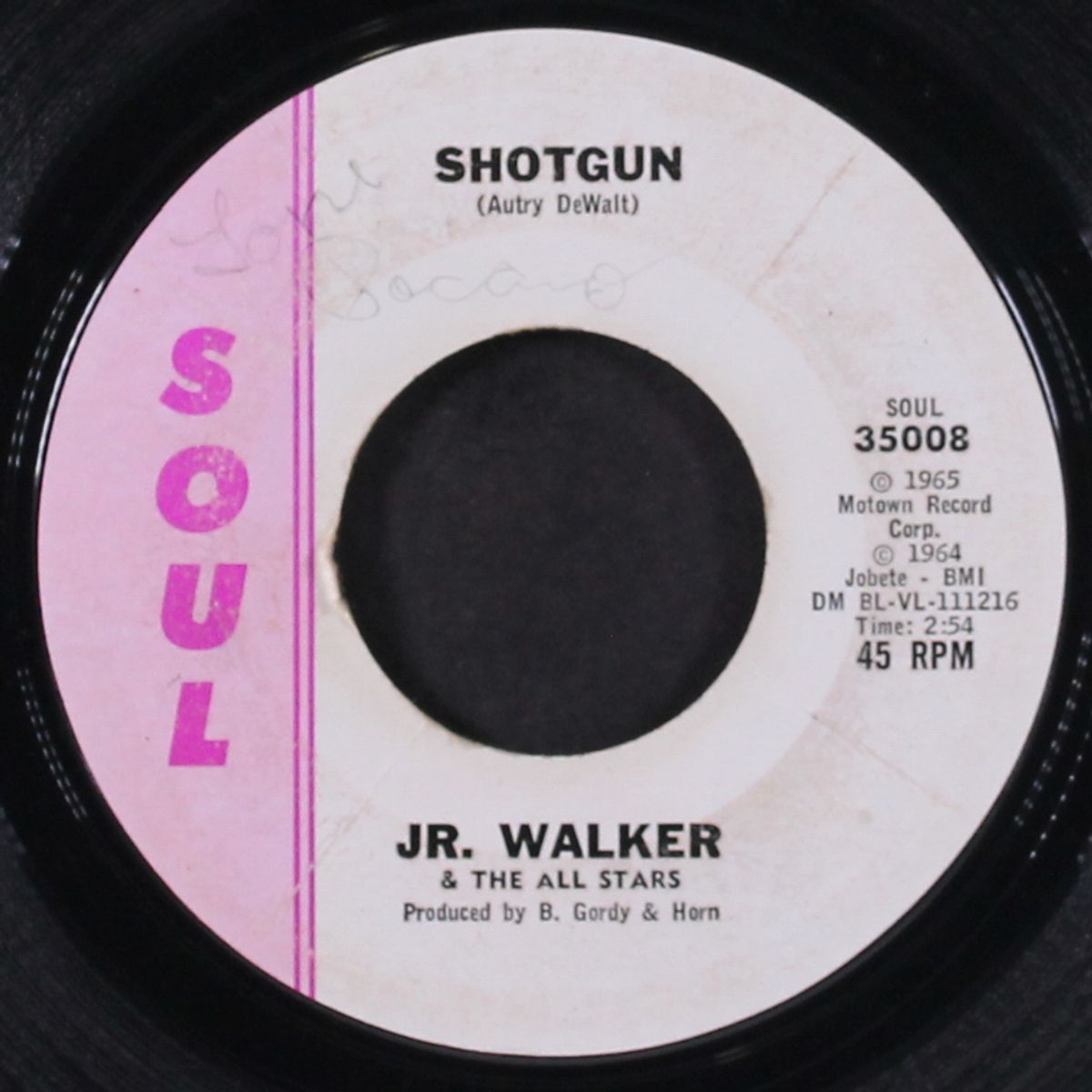 shotgun / hot cha by JR. WALKER