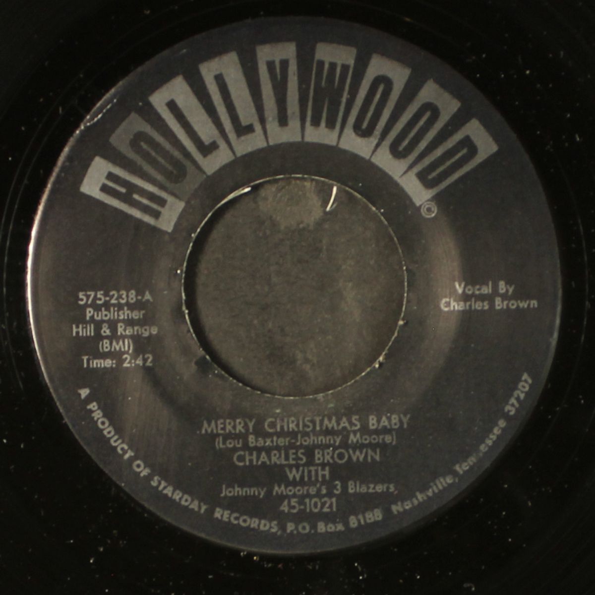 merry christmas baby / sleigh ride by CHARLES BROWN / LLOYD GLENN