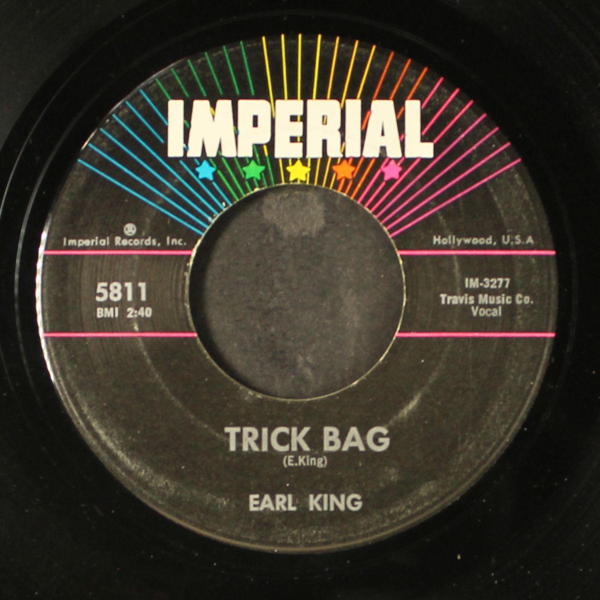 trick bag / always a first time by EARL KING