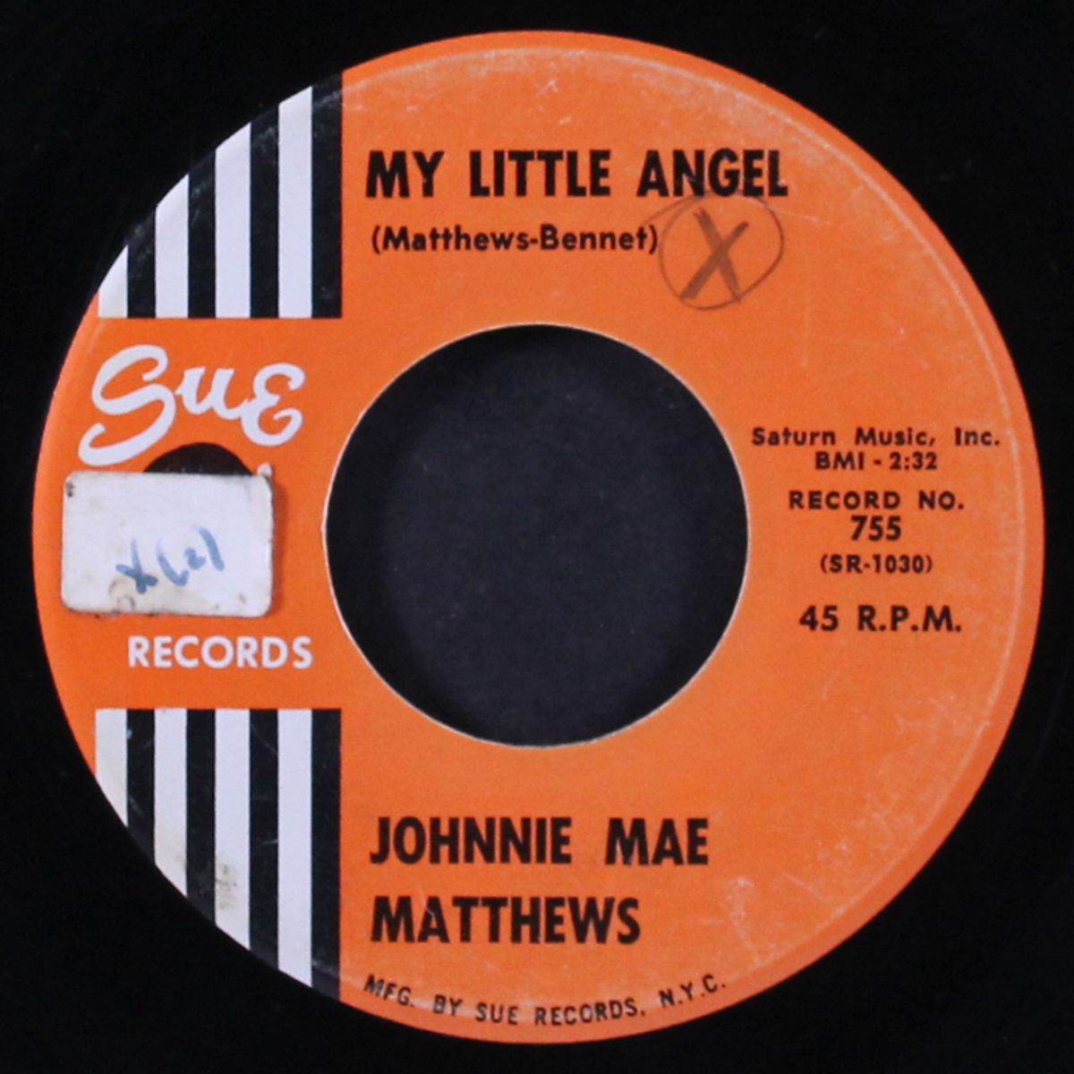 the headshrinker / my little angel by JOHNNIE MAE MATTHEWS