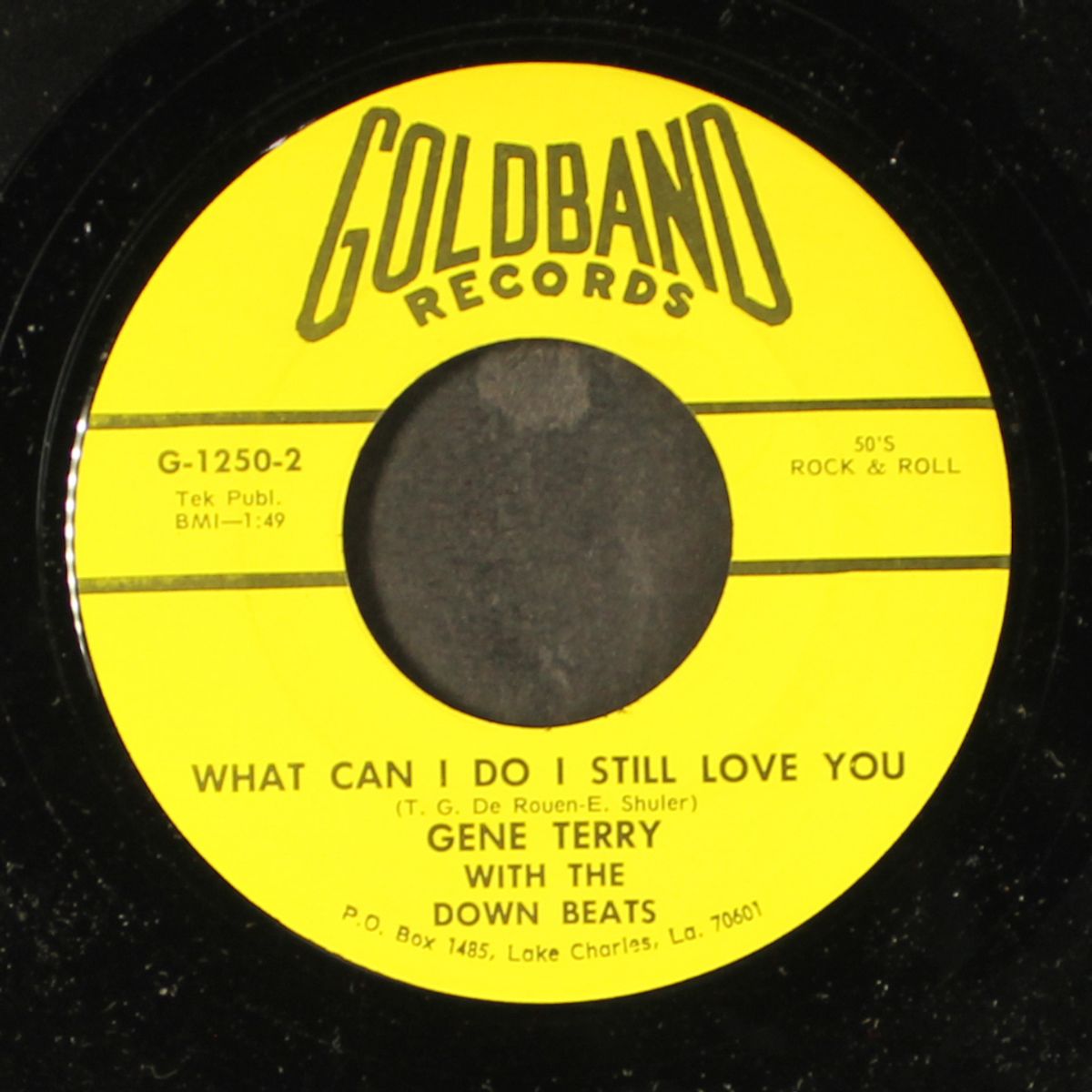 cindy lou / what can i do i still love you by JENNY SCROGGINS & GENE TERRY W/ DOWNBEATS