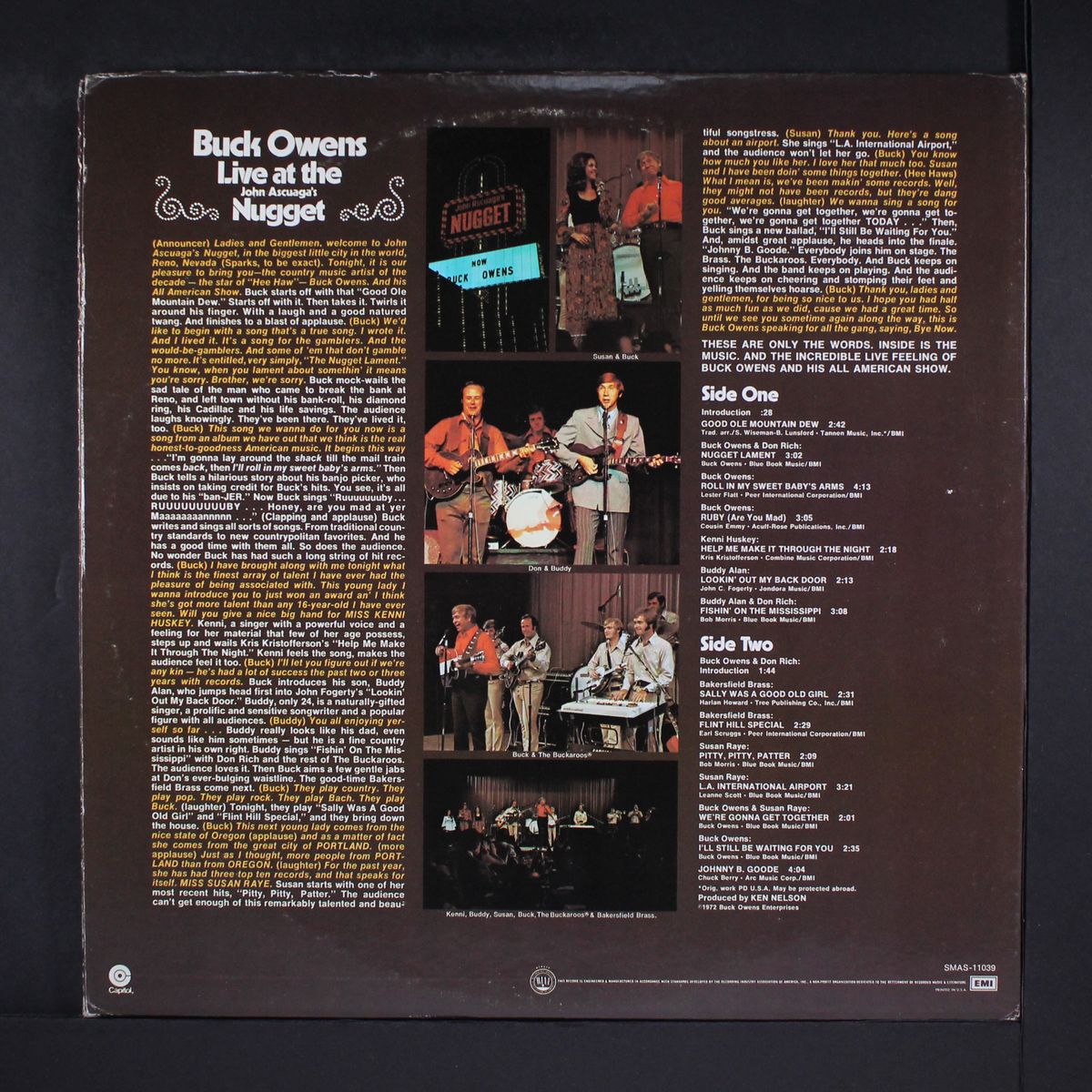 live at the nugget by BUCK OWENS