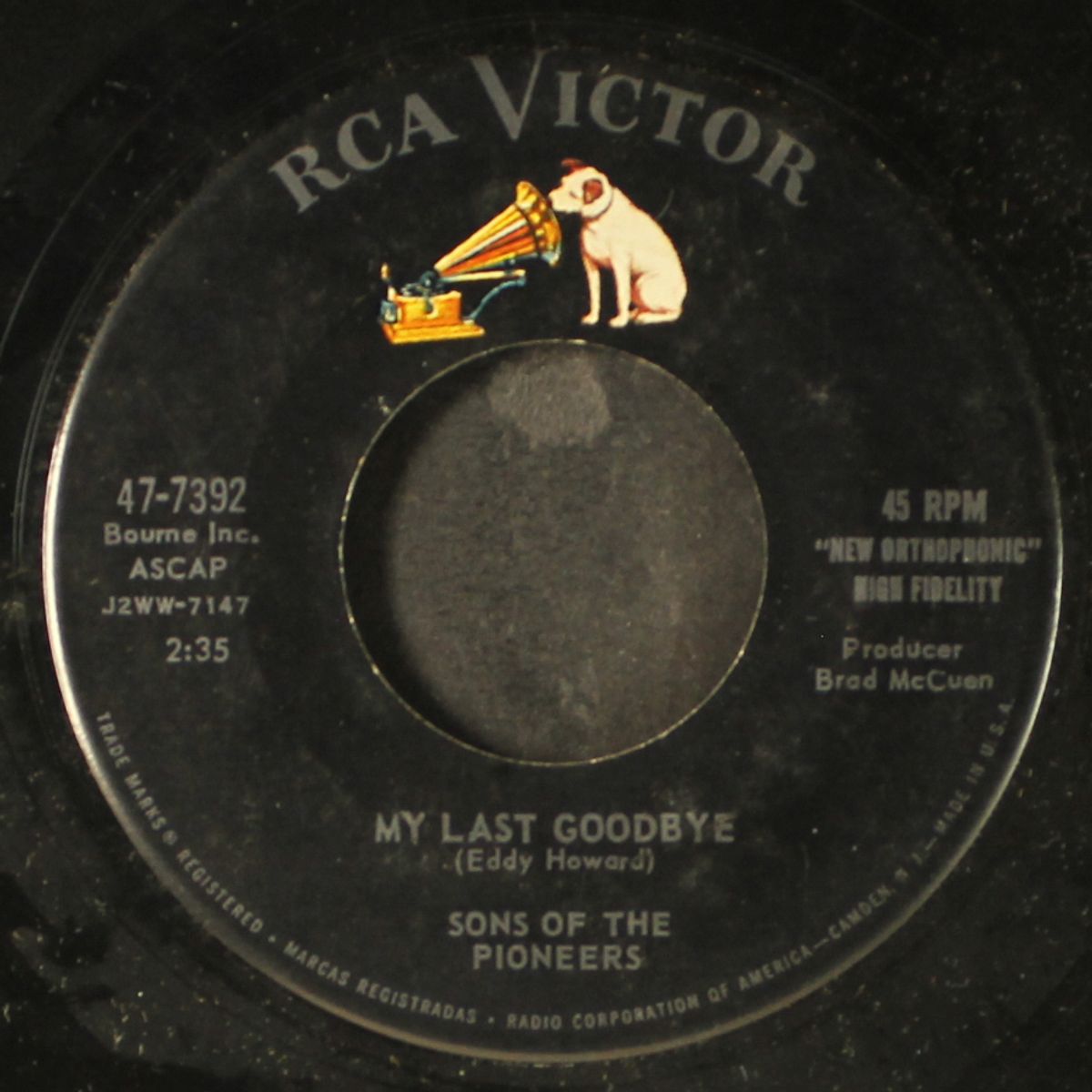 a fiddle, a rifle, an axe and a bible by SONS OF THE PIONEERS
